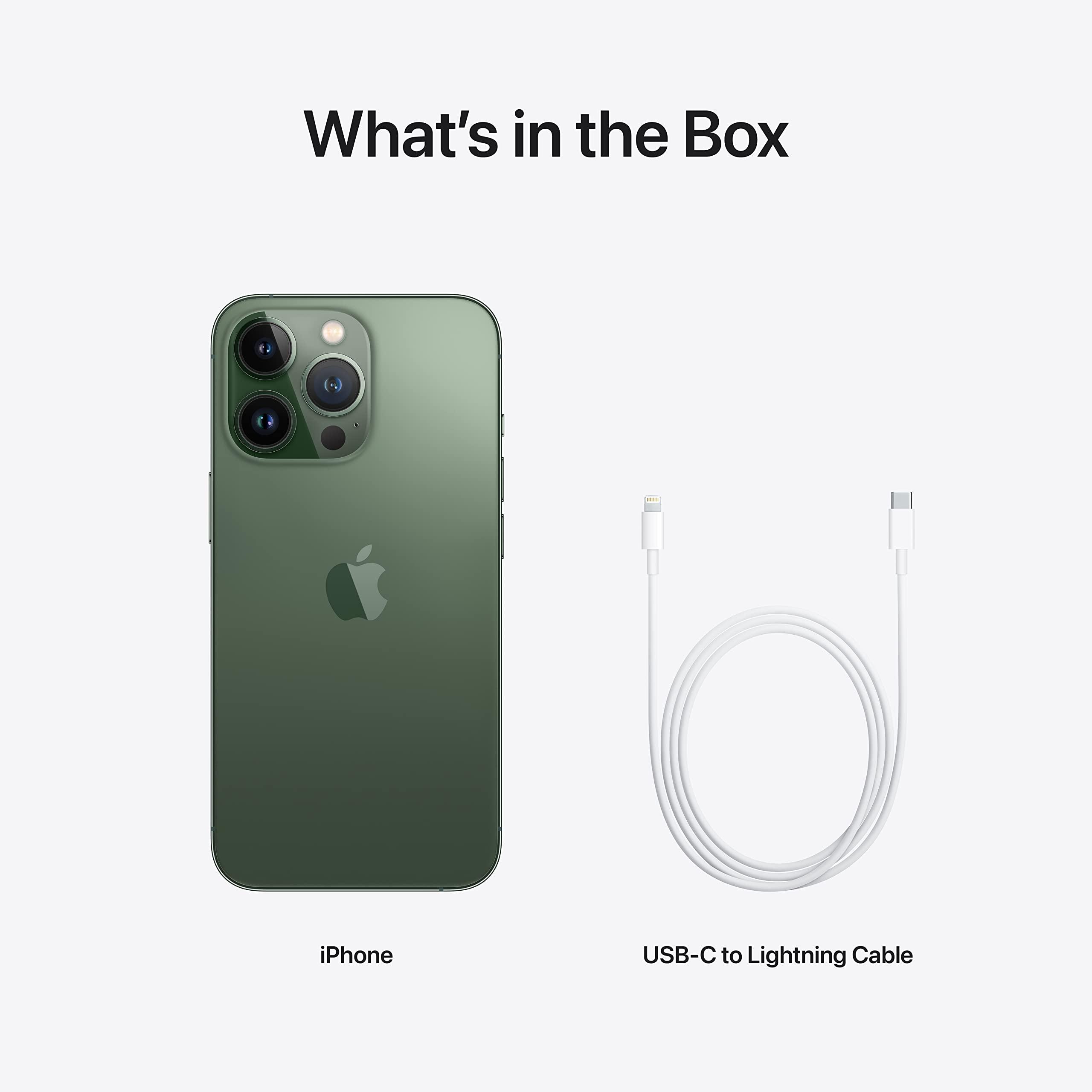 Apple iPhone 13 Pro, 128GB, Alpine Green - AT&T (Renewed) - Image 6