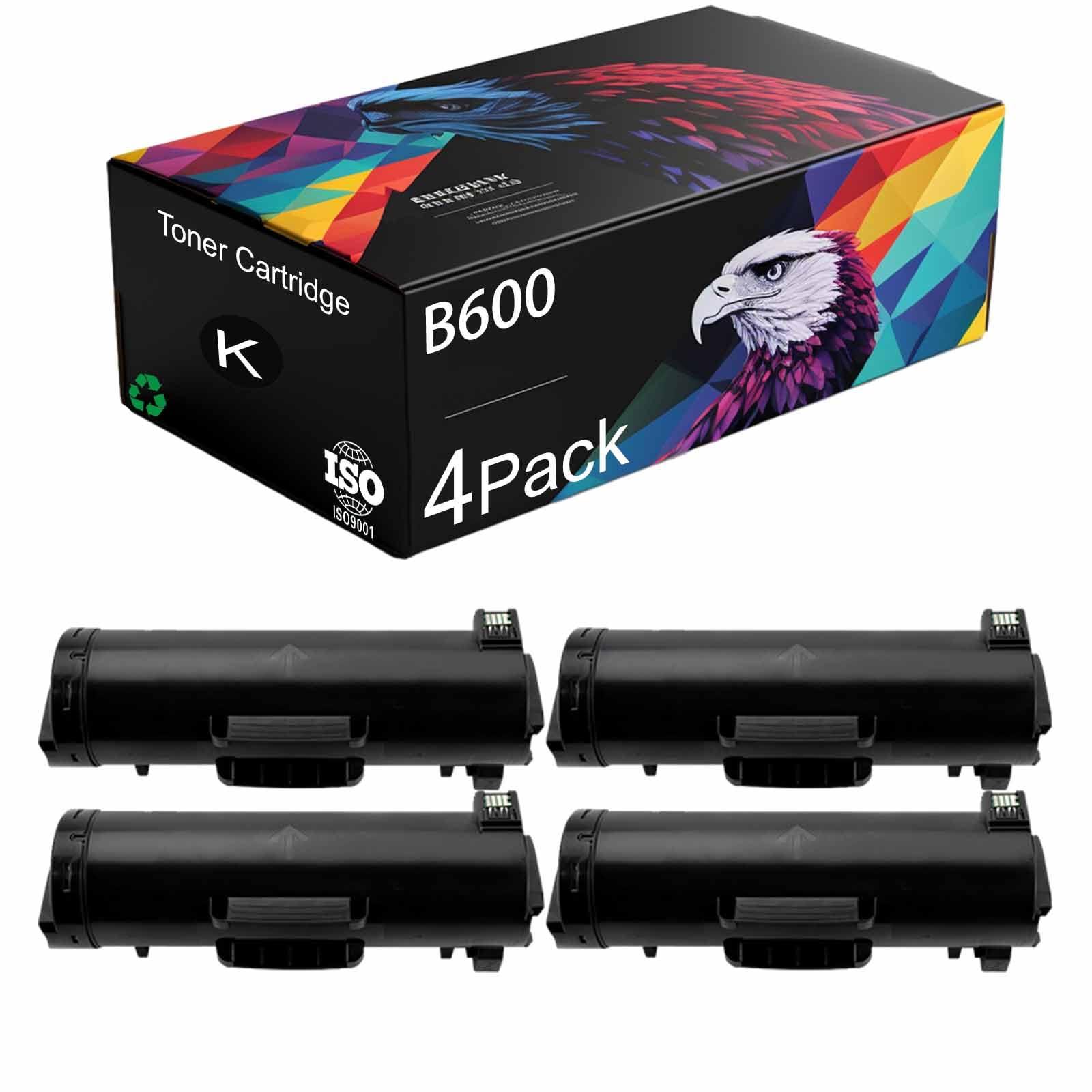 B600 Toner Cartridge Compatible for Xerox B600 106R03942, Reliable Performance Compatible for Xerox Versalink B600 B605 B610 B615 Printer, High Yield 25900 Pages (Black 4Pack)