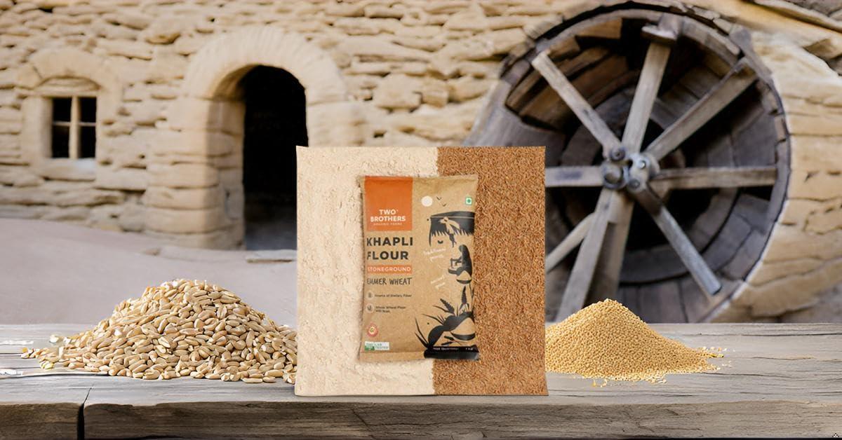 Two Brothers Khapli Wheat Flour, Stoneground Emmer Wheat Flour for Nutritious Baking & Fiber Enrichment, Low Glycemic Index, High Protein, GMO Lab Tested, 11 lb (5 kg) - Image 6