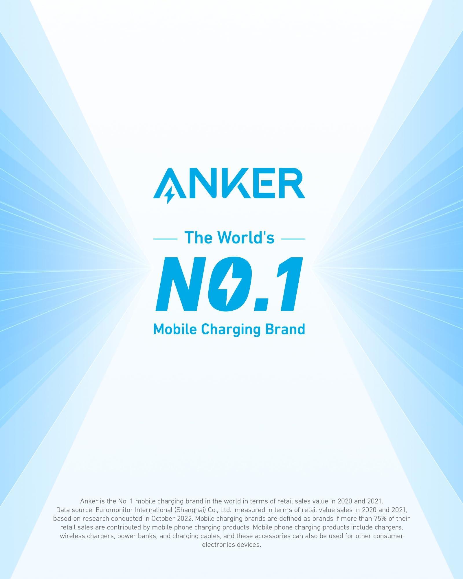Anker (Pack of 2) Surge Protector Power Strip (2100J), 12 Outlets with 1 USB C and 2 USB Ports for iPhone 15/15 Plus/15 Pro/15 Pro Max, 5feet Extension Cord, Flat Plug, 20W for Home,Office,TUV Listed - Image 3