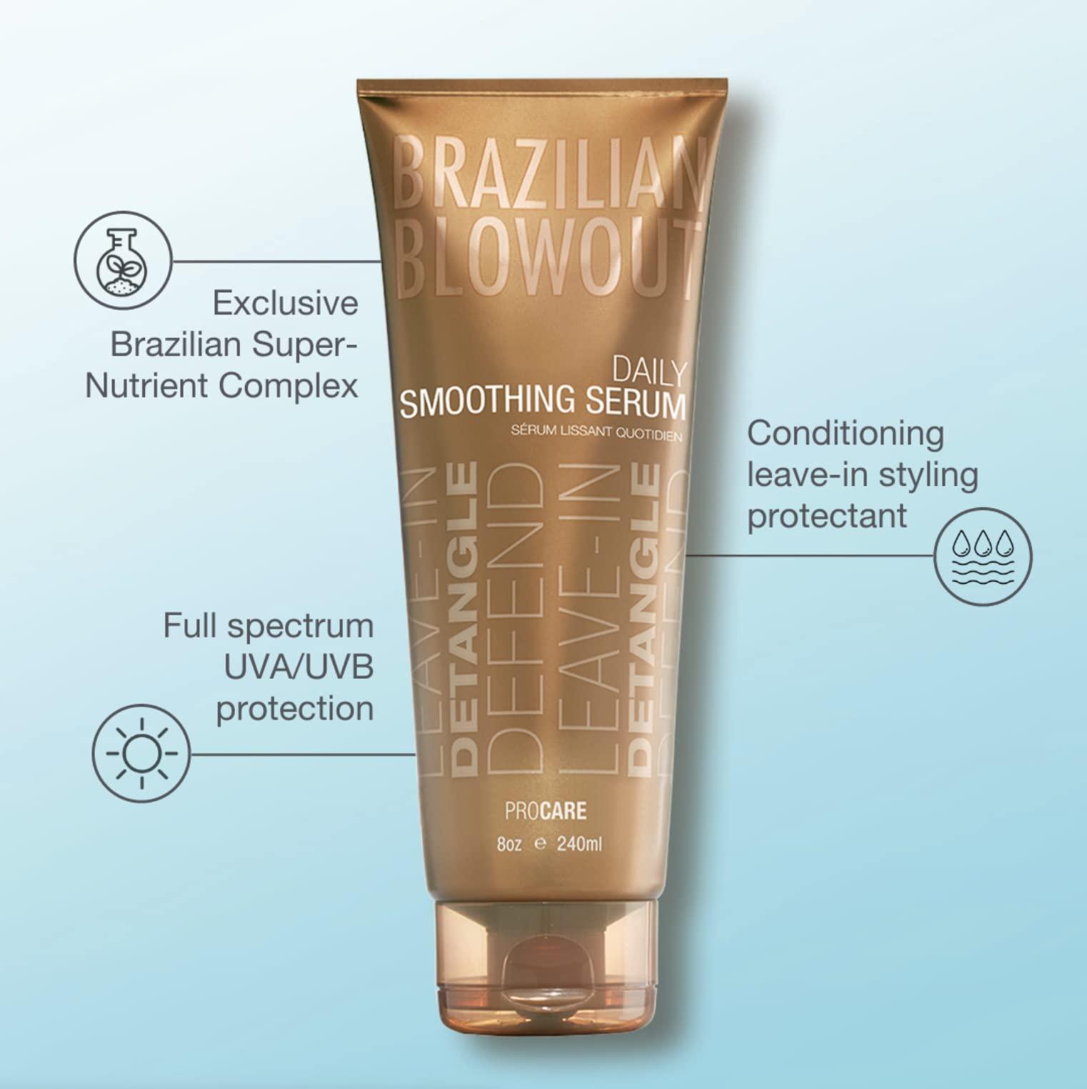 Brazilian Blowout Daily Smoothing Serum, 8 Fl Oz (Pack of 1) - Image 3