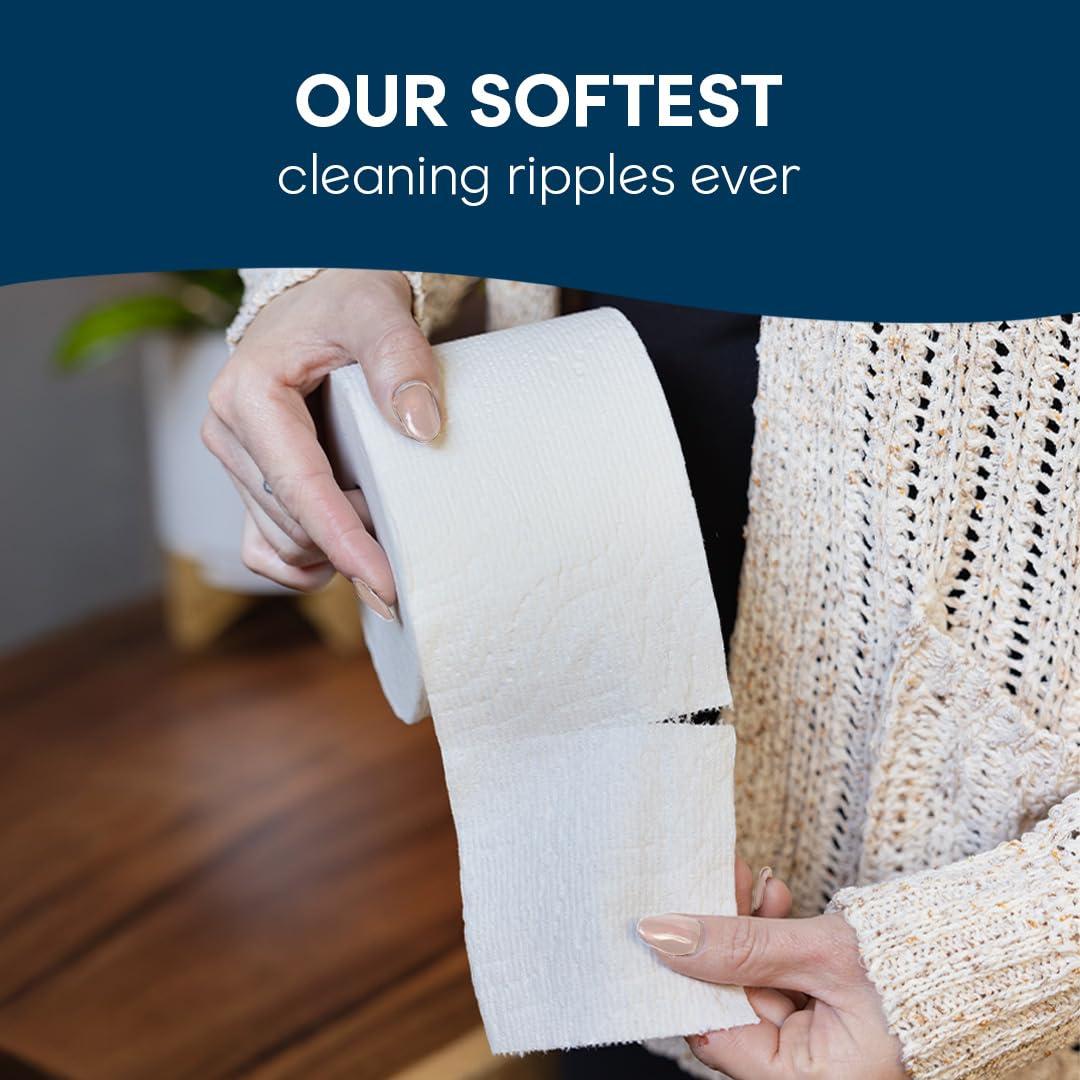 Cottonelle Ultra Comfort Soft Toilet Paper, 4 Mega Rolls = 16 Regular Rolls - Image 4