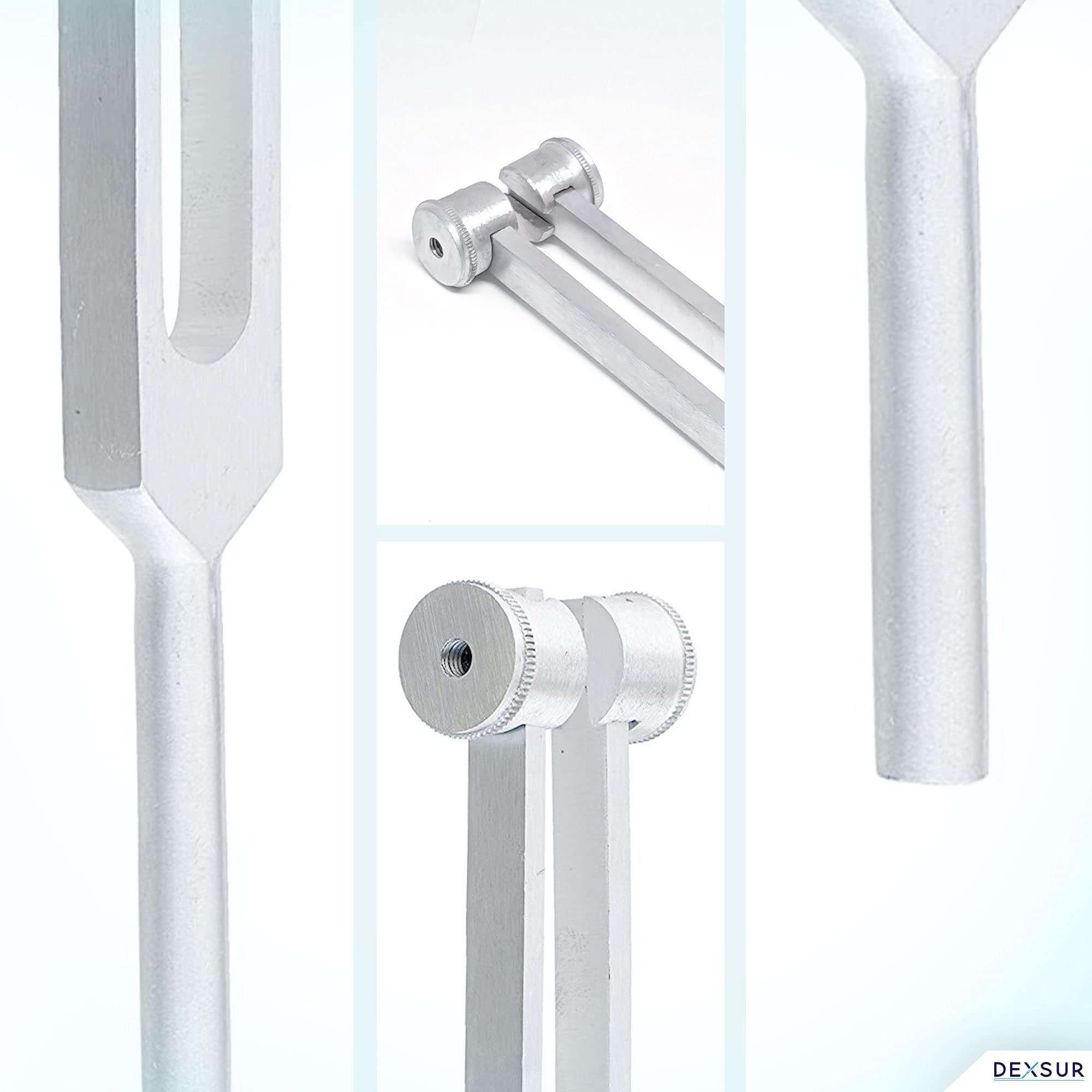 DEXSUR Medical Grade Aluminum Alloy Sensory Tuning Fork Activator For Healing, Therapy Non Magnetic, One Each of C 128 Tuning Fork - Image 6