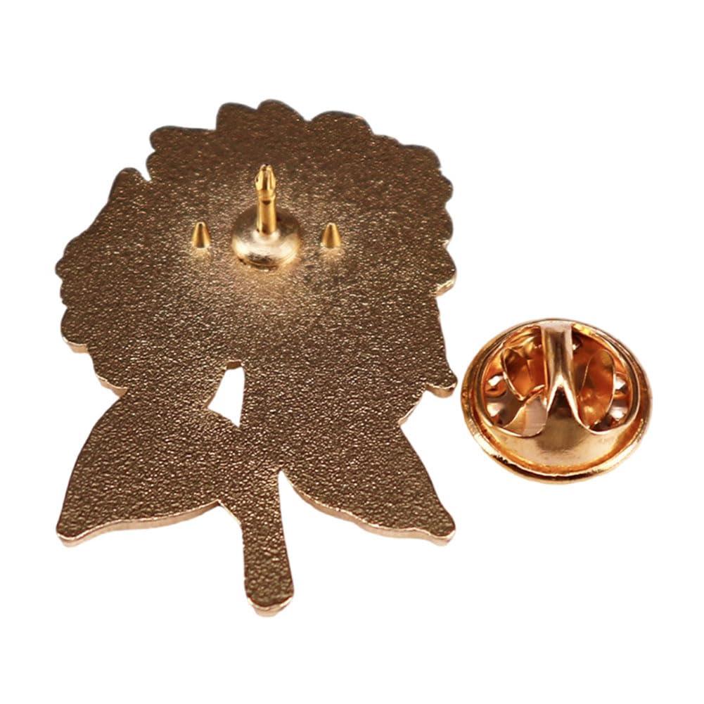 Ficsowy Cute Floral Kawaii Pins Alloy Enamel Lapel Pin for Clothing Jackets Backpacks Clothes Caps Bags Hats Decorations - Image 2