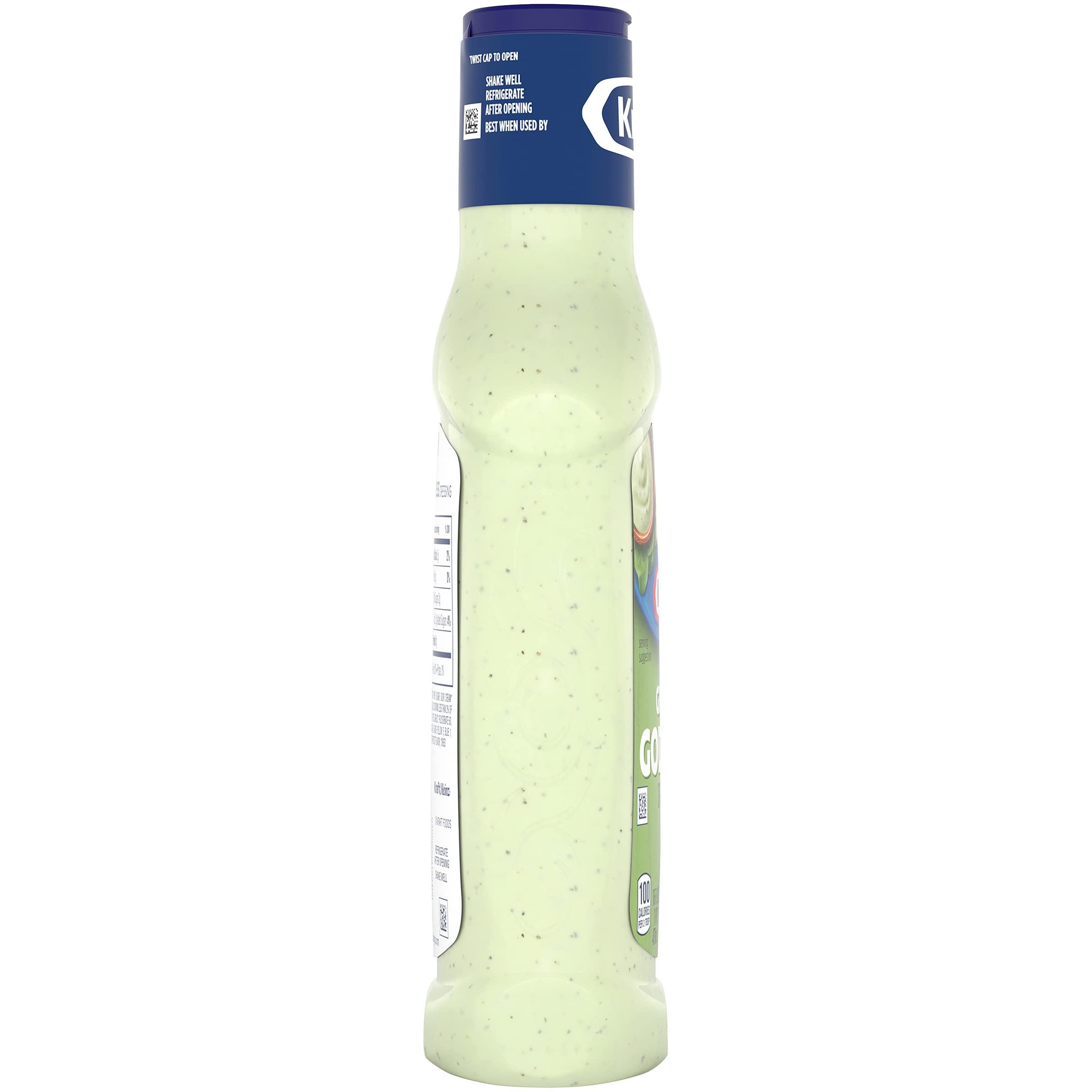 Kraft Green Goddess Salad Dressing (6 ct Pack, 16 fl oz Bottles) - Image 9