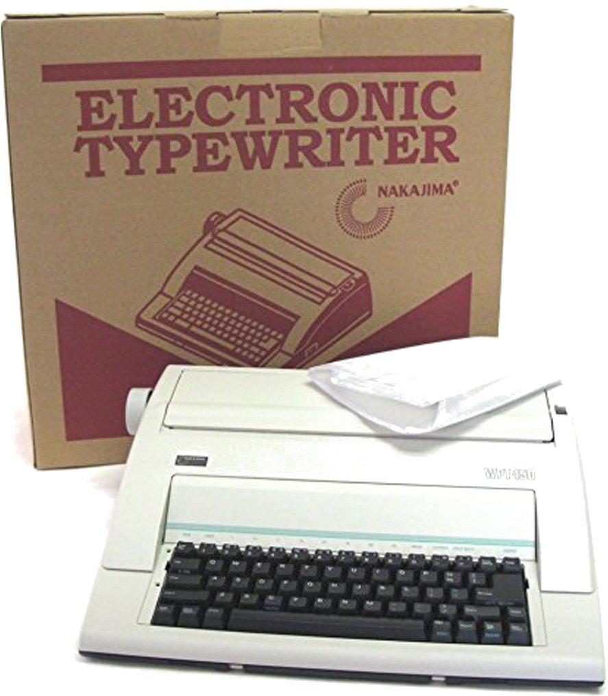 Nakajima WPT-150 Portable Electronic Typewriter Bundle with Correct Film Ribbon (2 Items) - Image 2