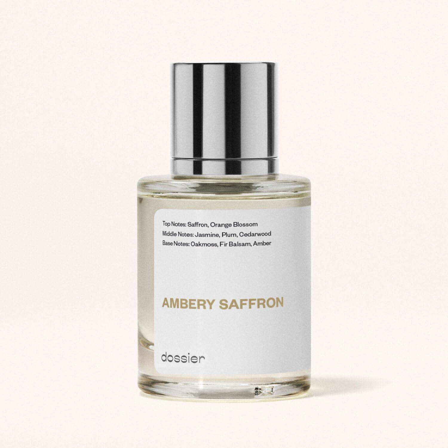Dossier - Ambery Saffron 1.7 Fl Oz (50ml) - Eau de Parfum - Inspired by B.accarat R.ouge 540 - Vegan, Unisex Perfume Spray - Image 3