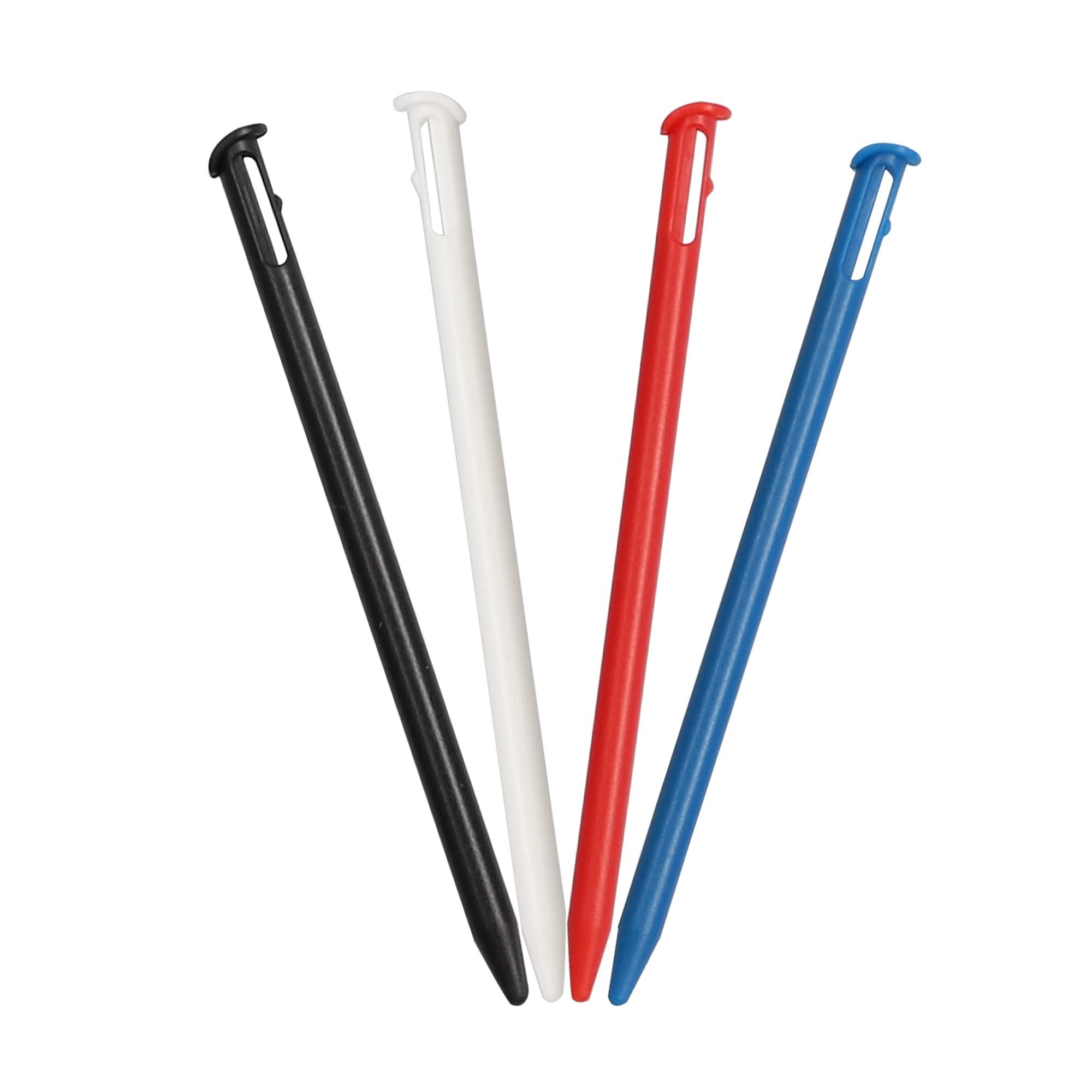 New 3DS Stylus Pen, Xahpower Replacement Stylus Compatible with Nintendo New 3DS, 4 in 1 Combo Touch Styli Pen Set Multi Color for New 3DS