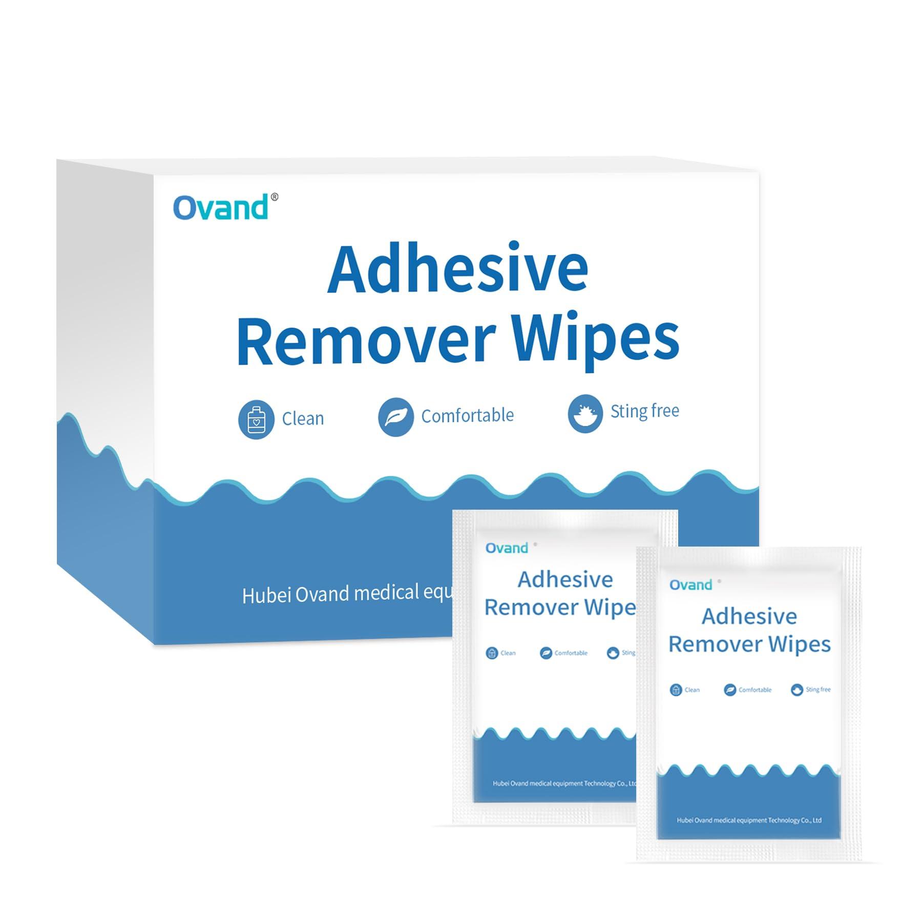 40 Pcs Adhesive Remover Wipes - Adhesive Tape Remover Pads,Premium Adhesive Tape Remover Pads,Adhesive Remover for Skin from Bandages,Tapes, and Ostomy Adhesives
