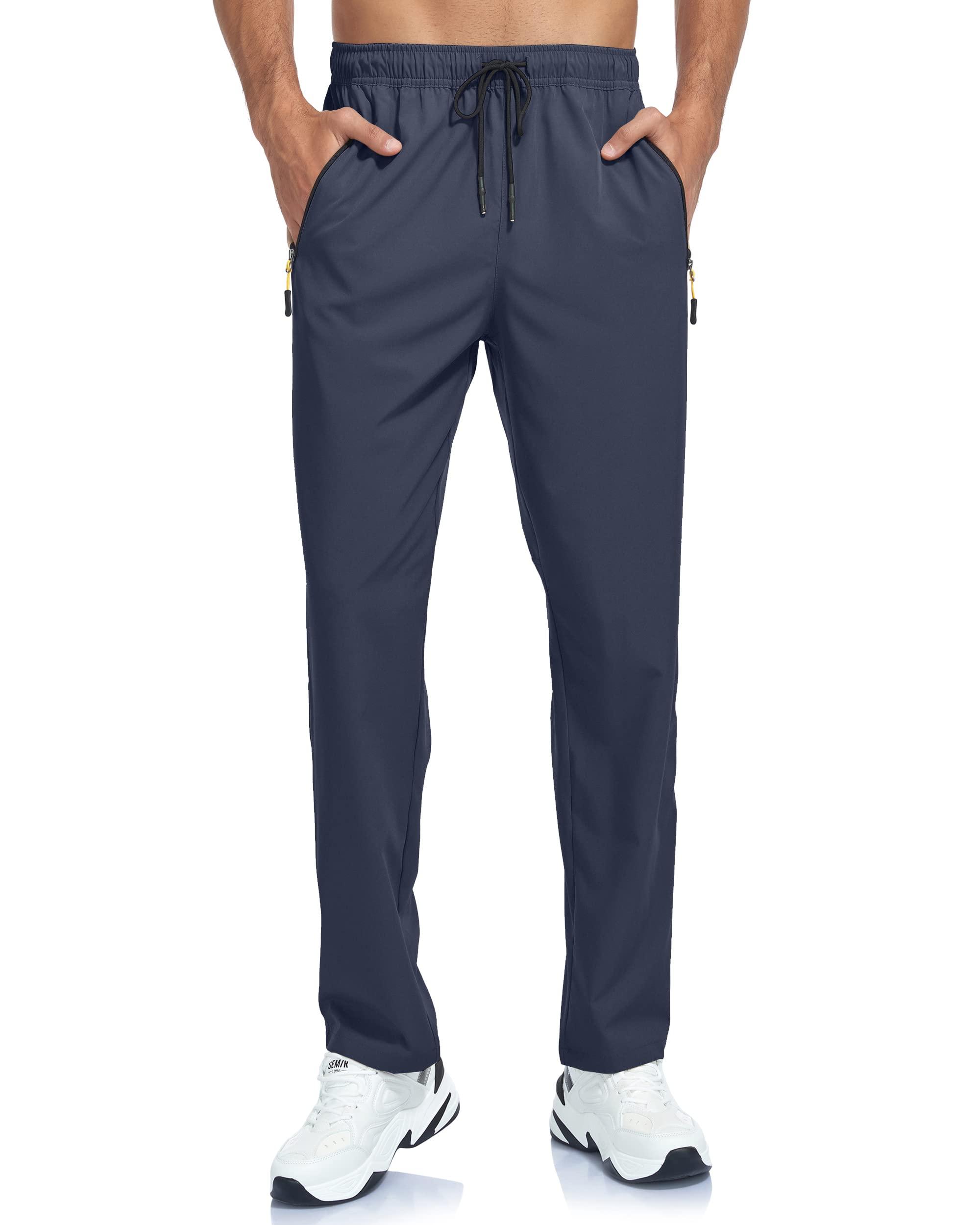 Men's Lightweight Hiking Pants Breathable Quick Dry Fit Waterproof Camping Fishing Running Athletic Active Jogger Pant - Image 2