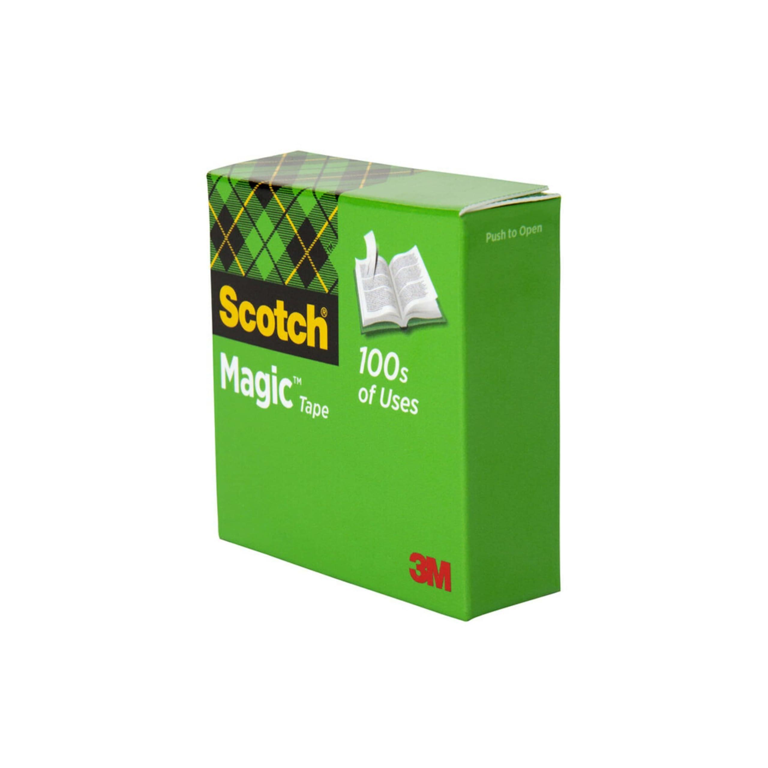 Scotch Magic Tape, 3 Rolls, Numerous Applications, Invisible, Engineered for Repairing, 3/4 x 1000 Inches, Boxed - Image 10
