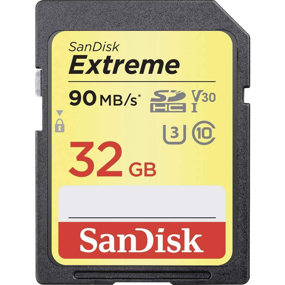 SanDisk 32GB Extreme SDHC UHS-I Memory Card - 90MB/s, C10, U3, V30, 4K UHD, SD Card - SDSDXVE-032G-GNCIN - Image 4