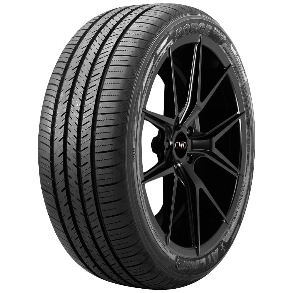 Atlas Force UHP All-Season Passenger Car High Performance Radial Tire-225/55R17 225/55/17 225/55-17 97W Load Range SL 4-Ply BSW Black Side Wall UTQG 520AAA