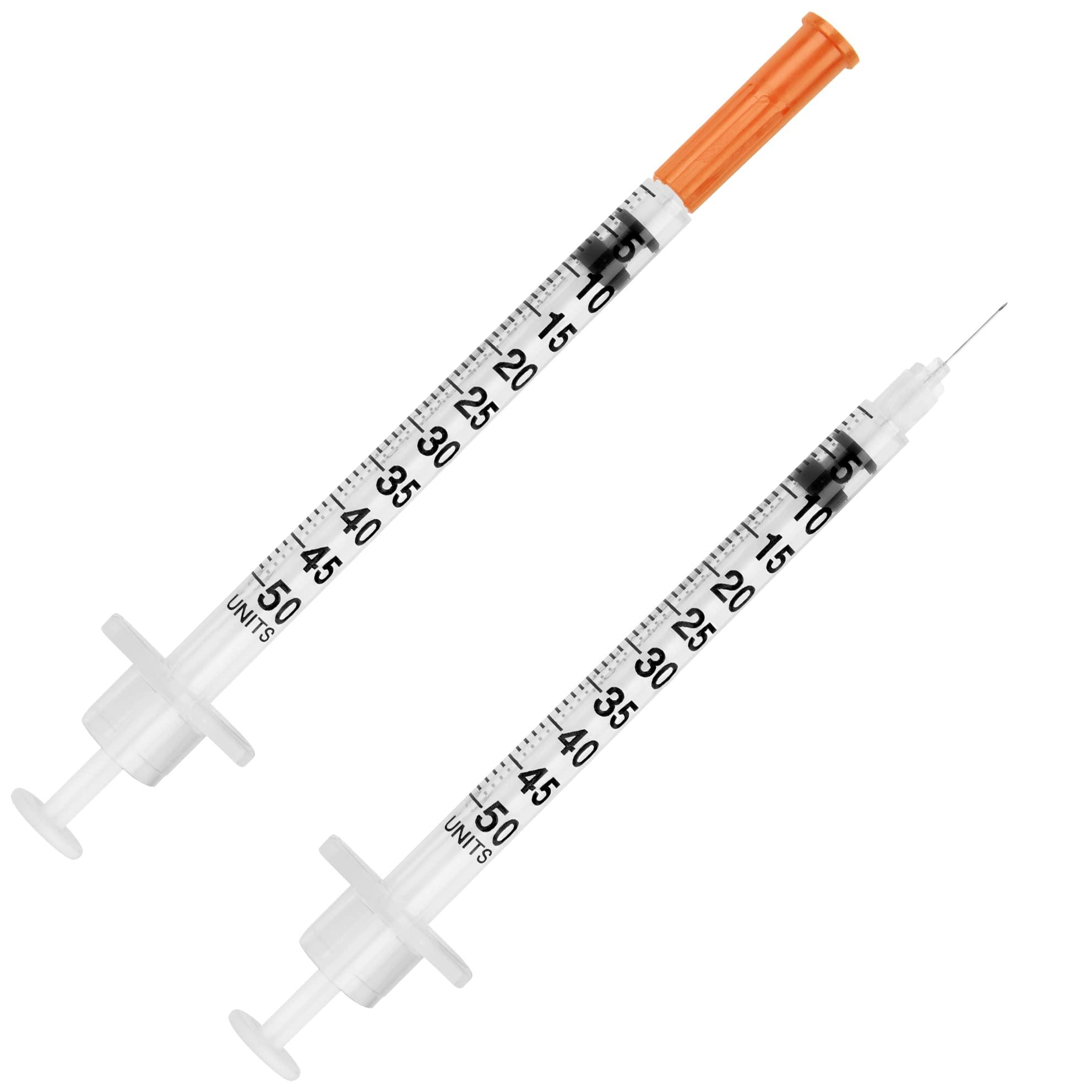 UltiCare Insulin Syringes 1/2 mL - 31G x 8mm 100 Count Box - Image 3