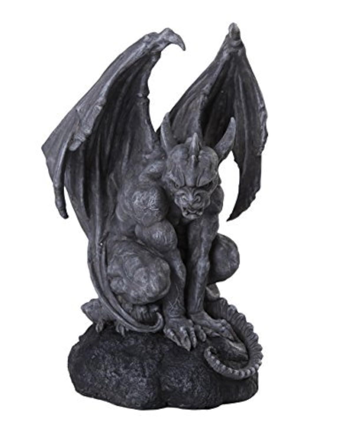 Pacific Giftware Vraskod The Sentinel Stone Gargoyle Sculpture Statue 12 Inch Tall