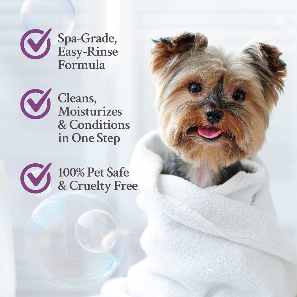 Ginger Lily Farms Dog & Pet Formula 2-in-1 Shampoo & Conditioner, 100% Vegan & Cruelty-Free, Coco Mango, 1 Gallon Refill (128 fl oz) - Image 5