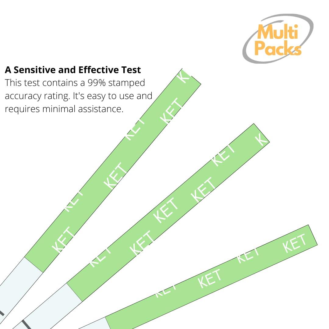 12 Panel Now KET/Keta Urine Test Strips, Easy to Use, One Step, Results in 5 Minutes (Pack of 25) - Image 5