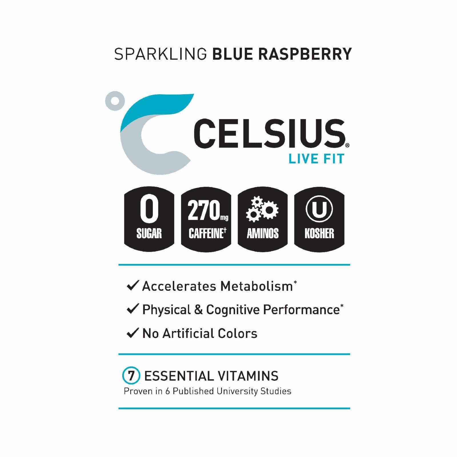 Celsius Essentials Blue Crush 16oz - Image 4