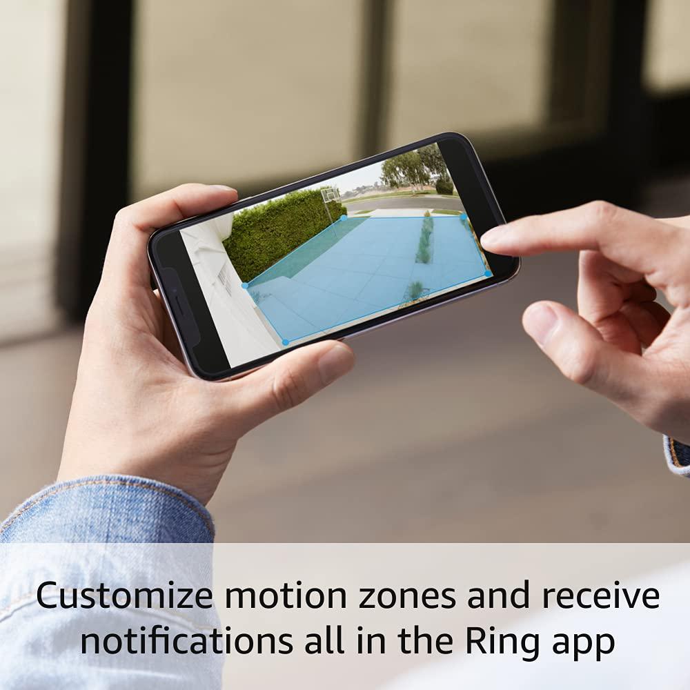 Ring Floodlight Cam Wired Plus (newest model), Home or business security, day or night in 1080p HD, White - Image 3
