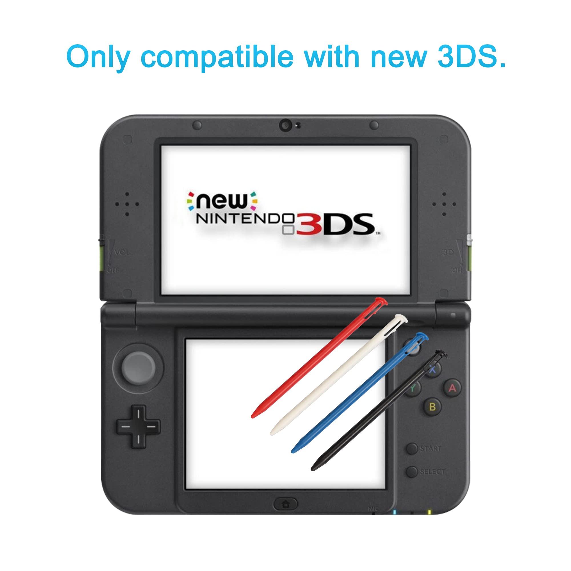 New 3DS Stylus Pen, Xahpower Replacement Stylus Compatible with Nintendo New 3DS, 4 in 1 Combo Touch Styli Pen Set Multi Color for New 3DS - Image 2