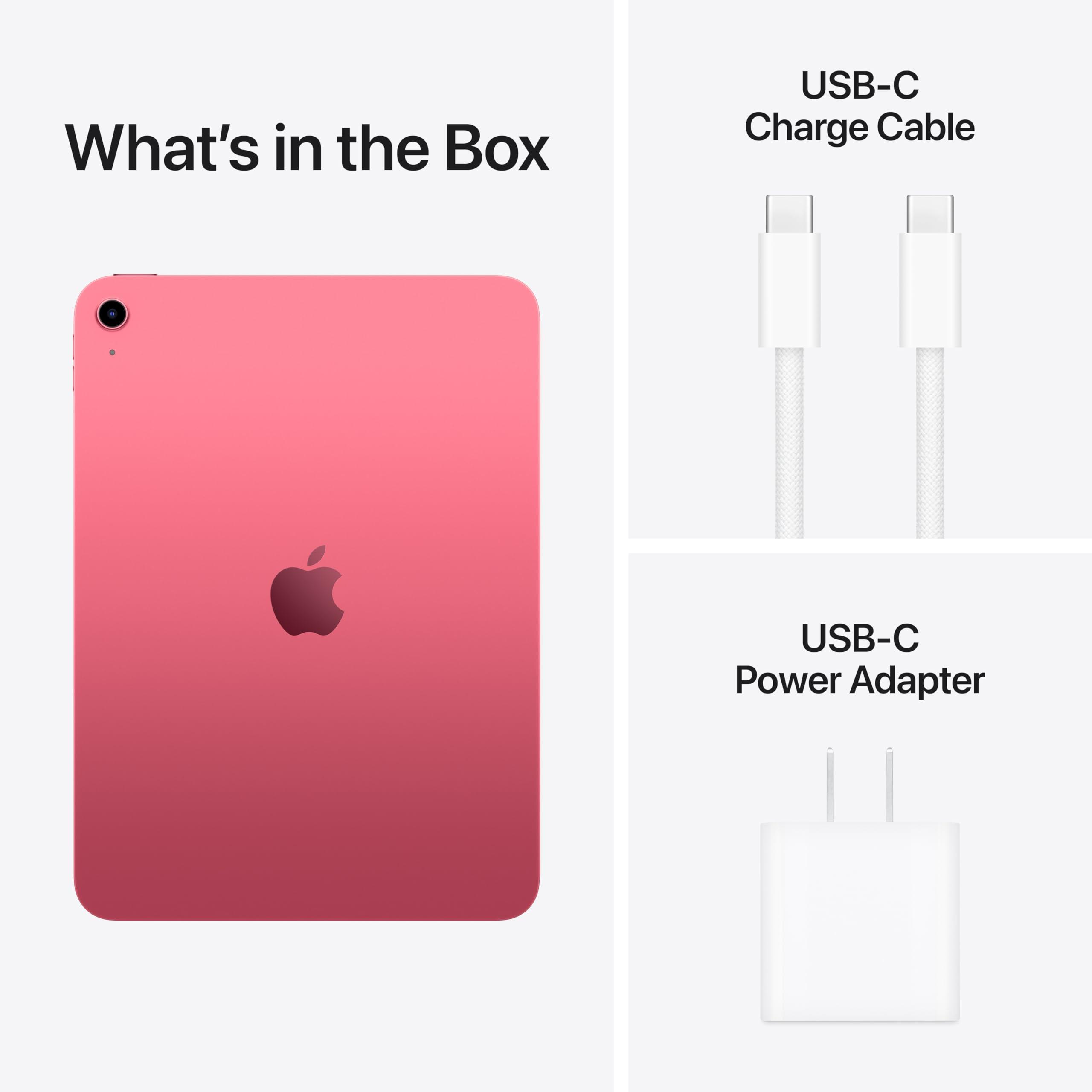 Apple iPad 11-inch: A16 chip, 11-inch Model, Liquid Retina Display, 256GB, Wi-Fi 6, 12MP Front/12MP Back Camera, Touch ID, All-Day Battery Life — Pink - Image 7