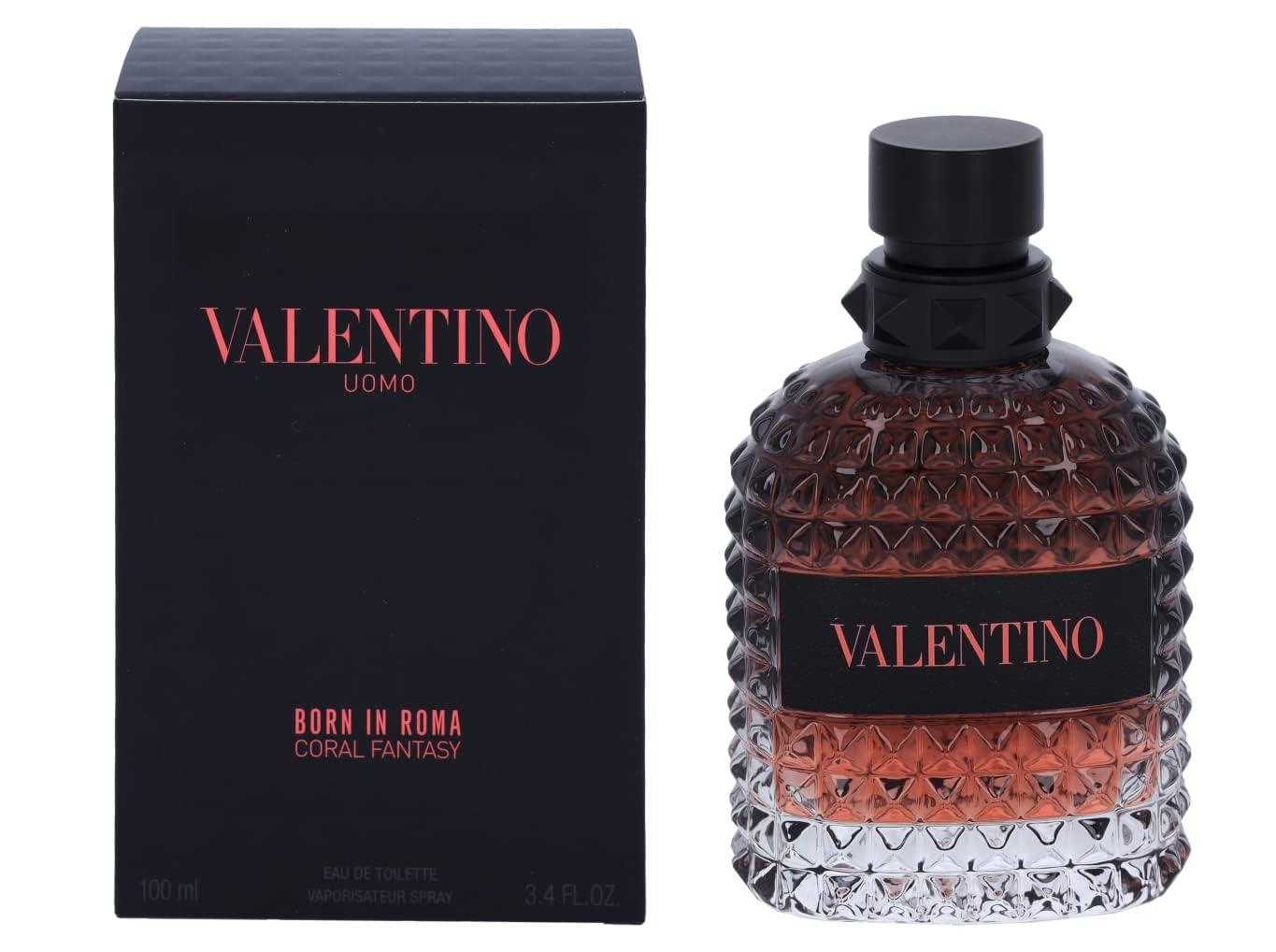 Uomo Born In Roma Coral Fantasy by Valentino for Men - 3.4 oz EDT Spray - Image 4