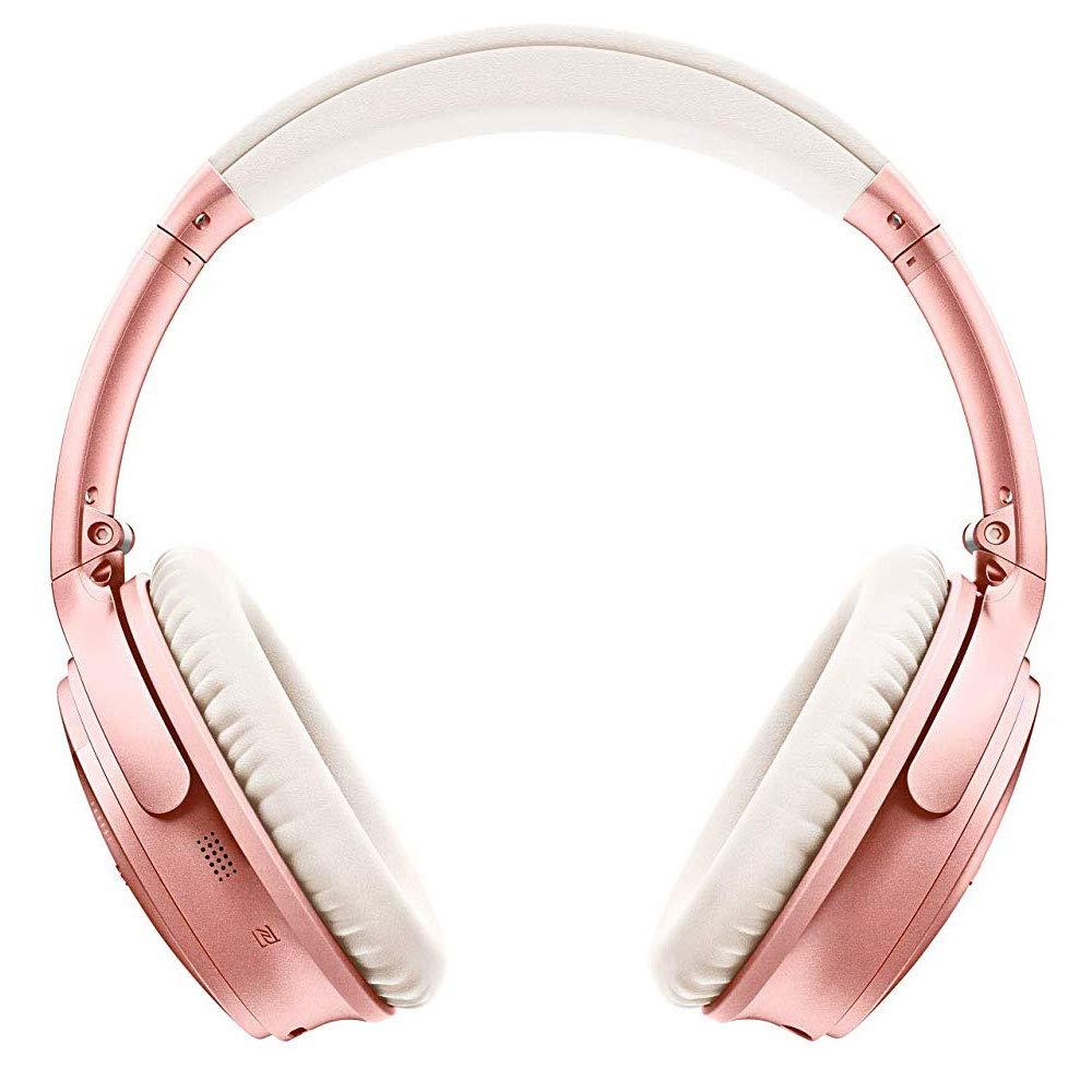 Bose QuietComfort 35 II Wireless Bluetooth Headphones, Noise-Cancelling, with Alexa Voice Control - Rose Gold - Image 3