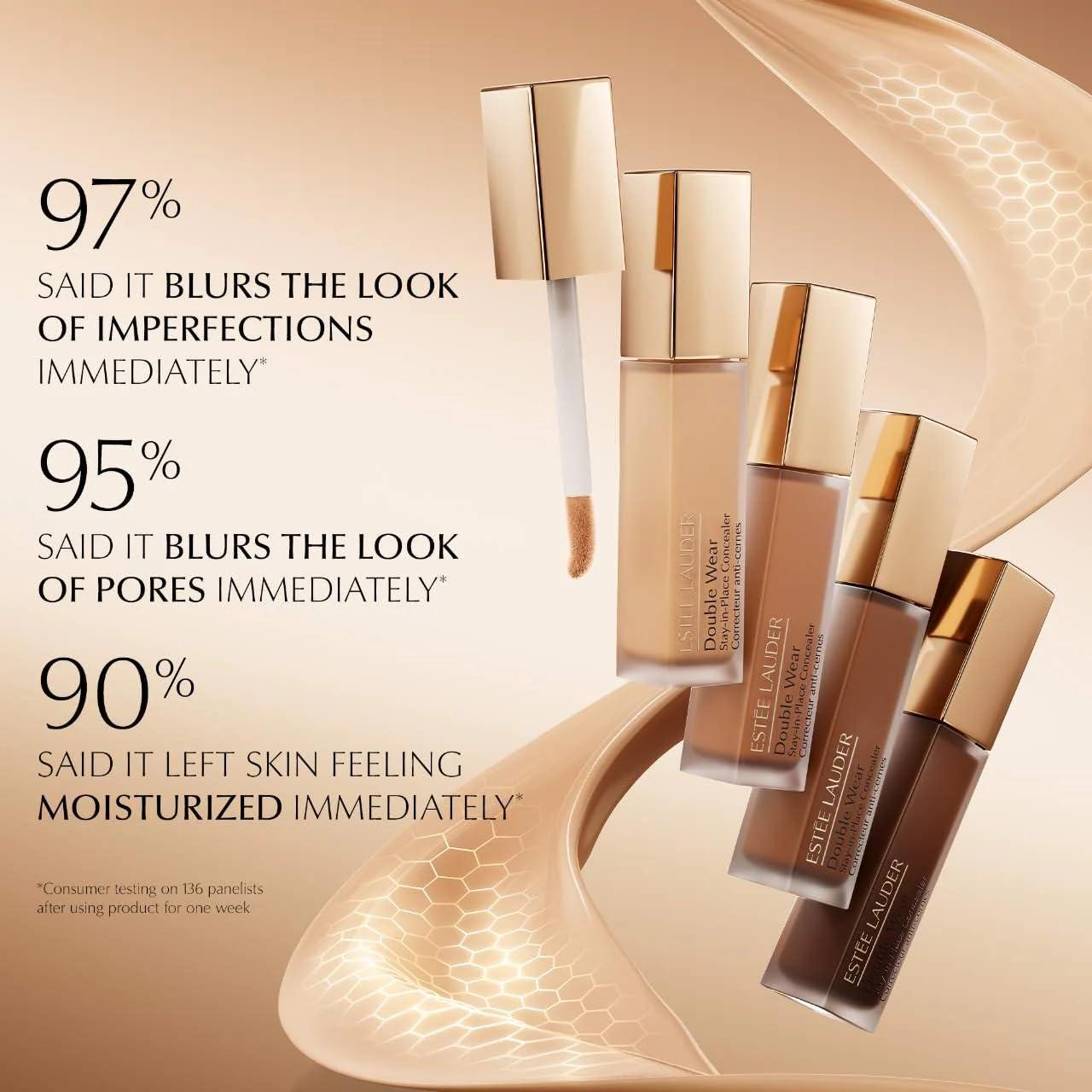 Estée Lauder Double Wear Stay-in-Place Flawless 24-Hour Concealer | Longwear | Soft Matte Finish, Medium-to-Full Coverage | Hydrating, 0.4 Fl Oz - Image 4