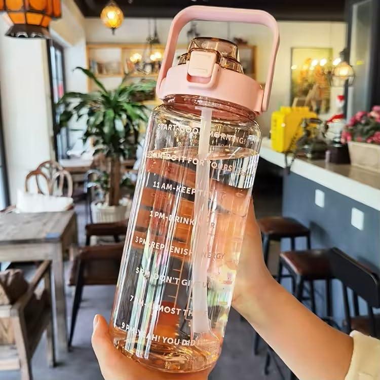 The Garrison Co. Half-Gallon Gym and Sports Water Bottle Jug (Pink)