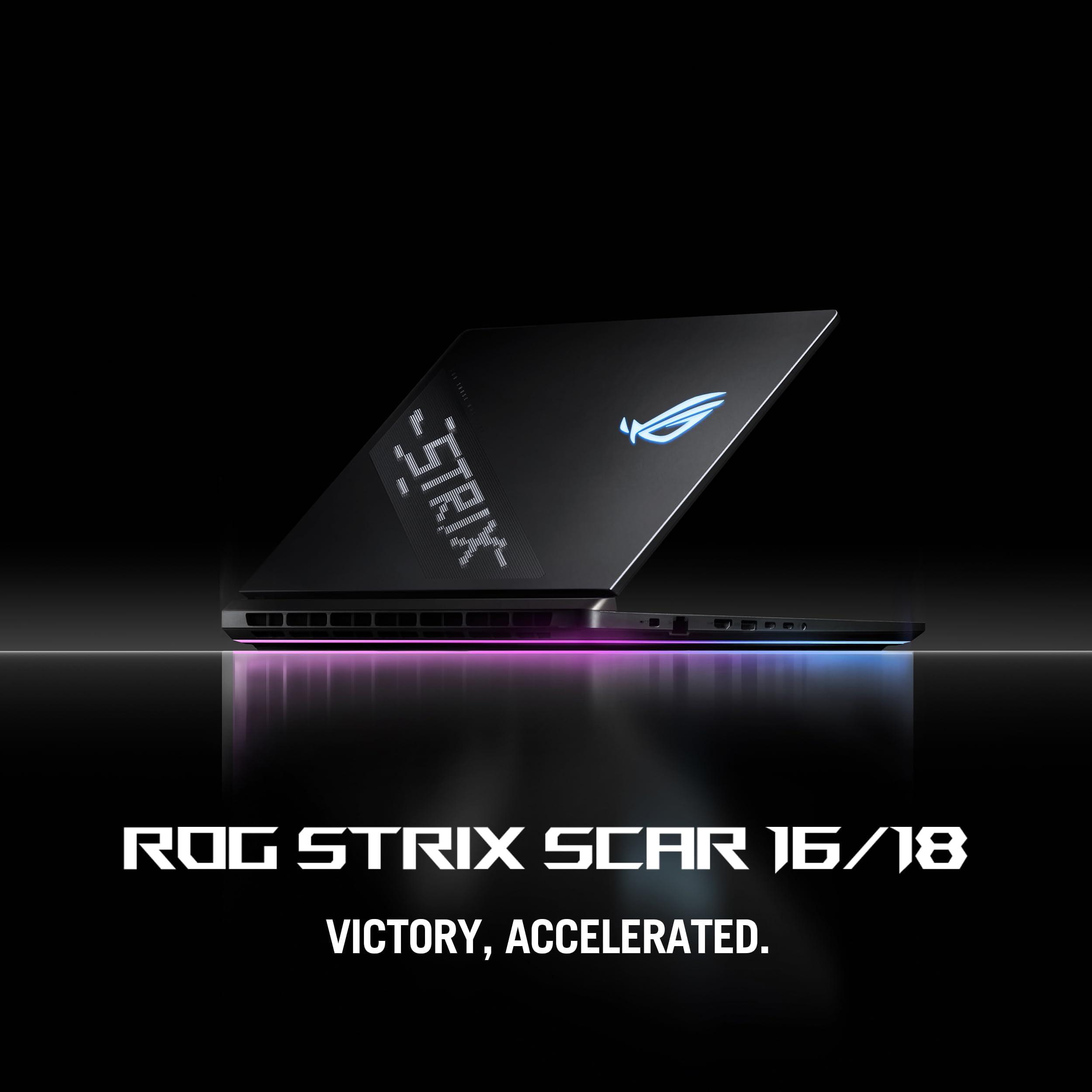 ASUS ROG Strix SCAR 18 (2025) Gaming Laptop, 18” ROG Nebula HDR 16:10 2.5K 240Hz/3ms, NVIDIA® GeForce RTX™ 5080, Intel® Core™ Ultra 9 275HX, 32GB DDR5-5600, 2TB PCIe Gen 4 SSD, Wi-Fi 7, Windows 11 Pro - Image 3