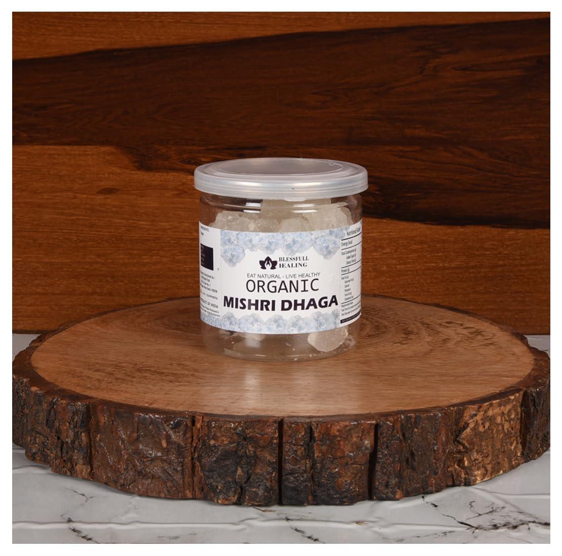 Blessfull Healing Organice Mishri Dhaga 1 lb (453 Gram) Airtight Container - Image 4