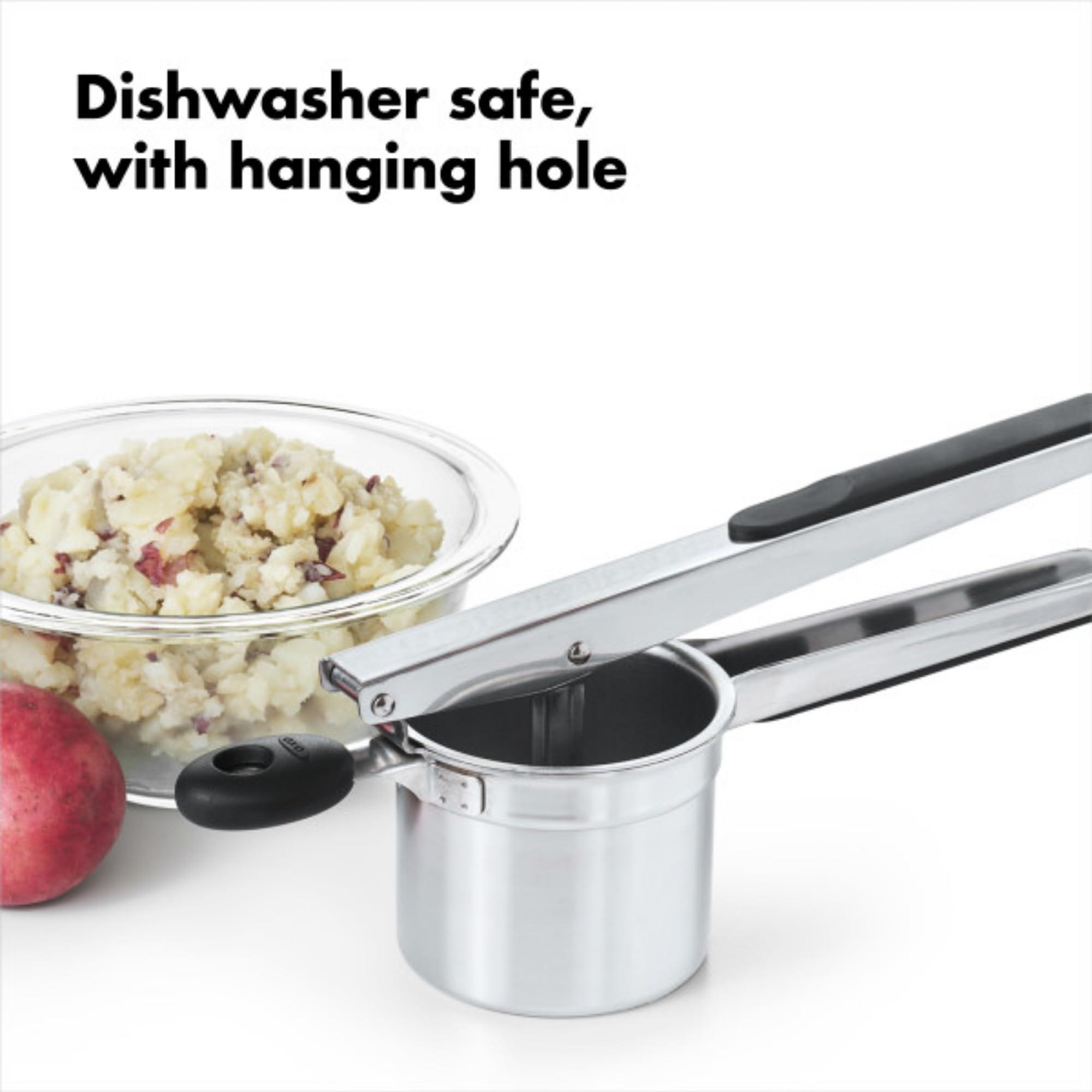 OXO Good Grips Stainless Steel Potato Ricer - Image 5