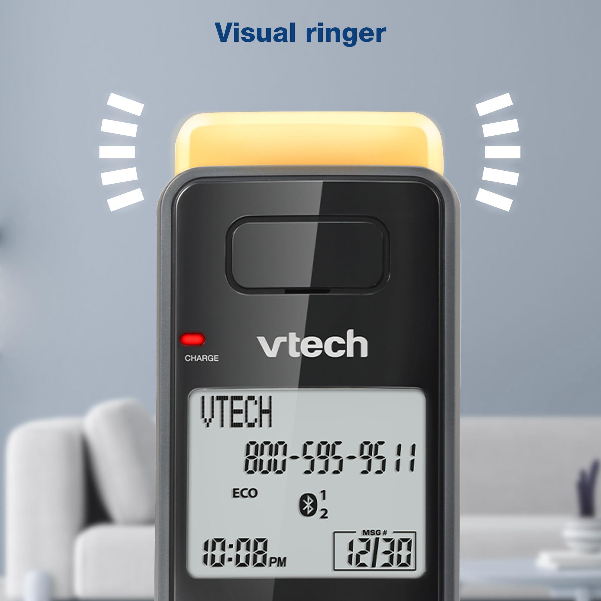 VTech IS8128-51 Super Long Range 5-Handset DECT 6.0 Cordless Phone for Home with Answering Machine, 2300 ft Range, Call Blocking, Bluetooth Connect to Cell, Intercom - Image 8