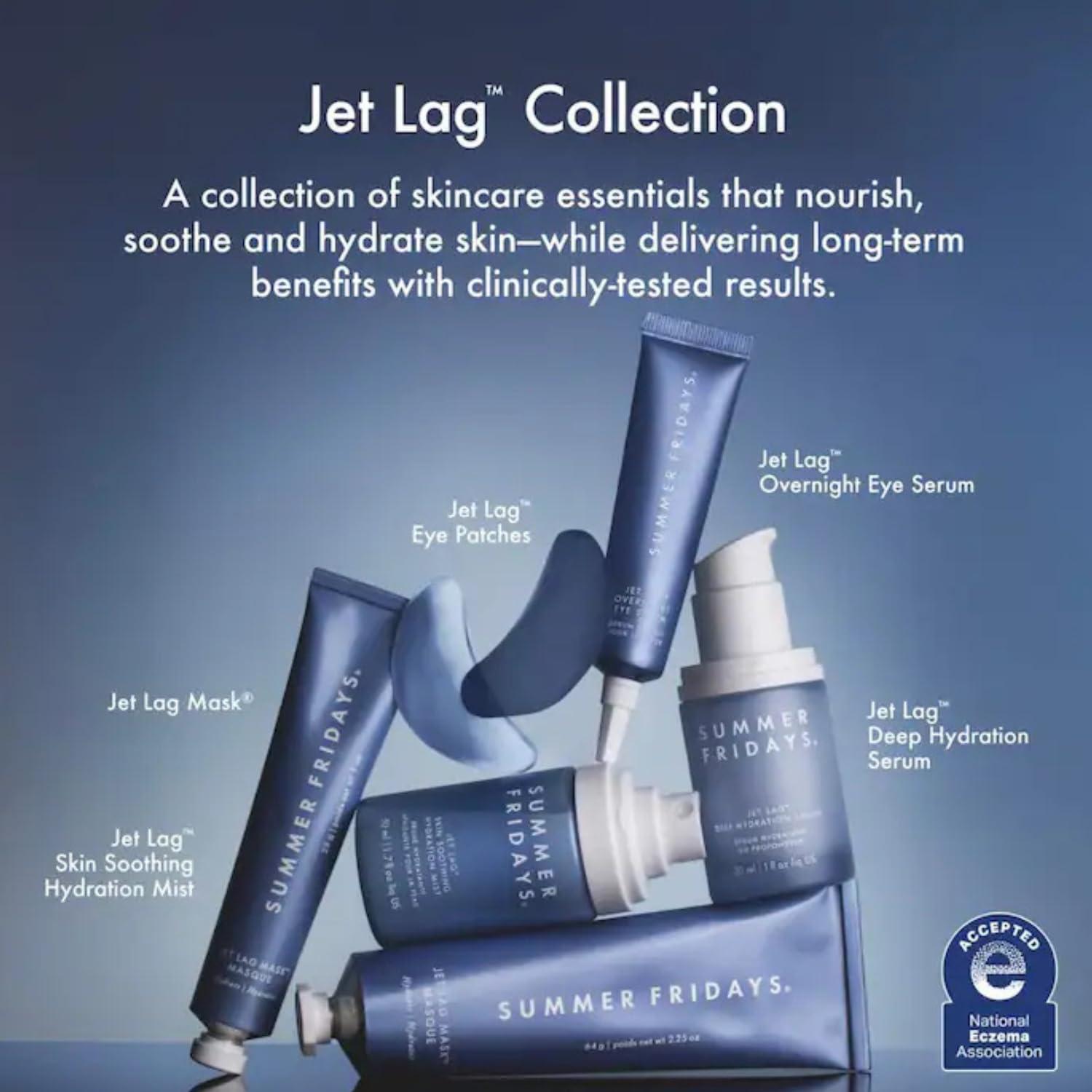 Summer Fridays Jet Lag Eye Patches (6 Pairs) - Moisturizing, Hydrating, and De-puffing Skincare for Puffy Undereye Bags & Circles - Image 6