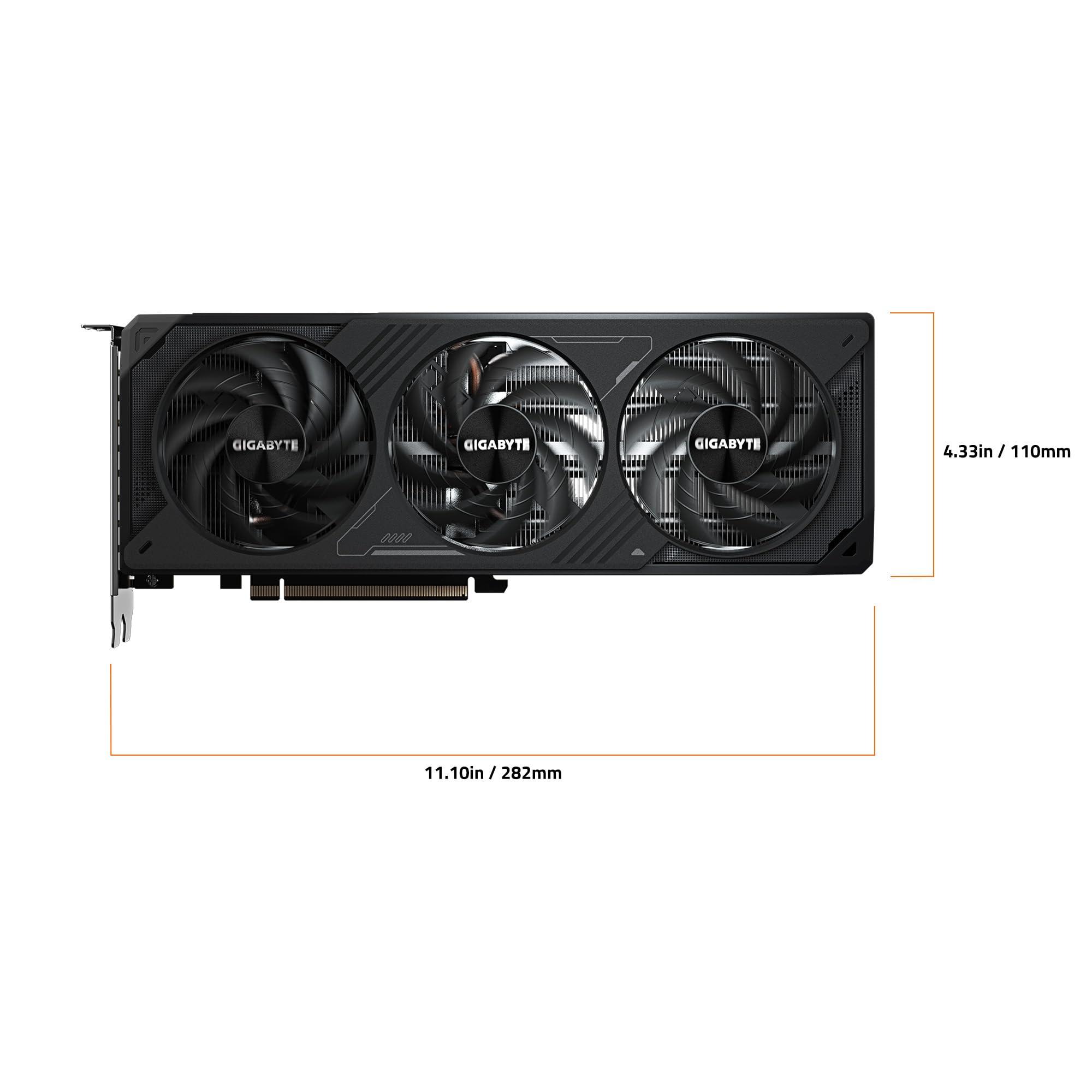 GIGABYTE GeForce RTX 5070 WINDFORCE OC SFF 12G Graphics Card, 12GB 192-bit GDDR7, PCIe 5.0, WINDFORCE Cooling System, GV-N5070WF3OC-12GD Video Card - Image 6
