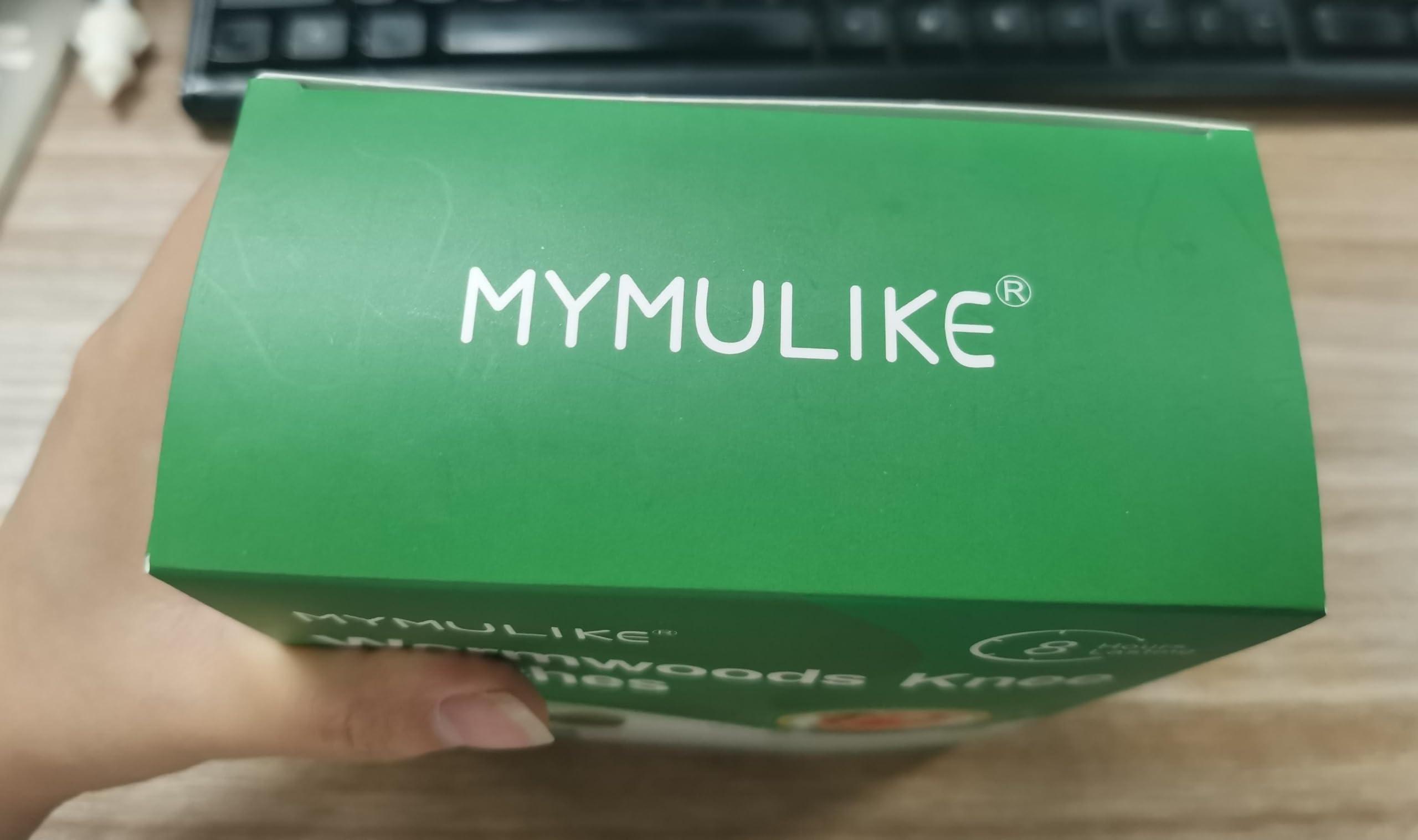 MYMULIKE Knee Patches, 100 Count Warming Natural Herbal Plaster Knee Patches, Wormwood Extract Sticker 8 Hours Lasting Reduction Joint Discomfort for Knee, Back, Neck, Shoulder - Image 13