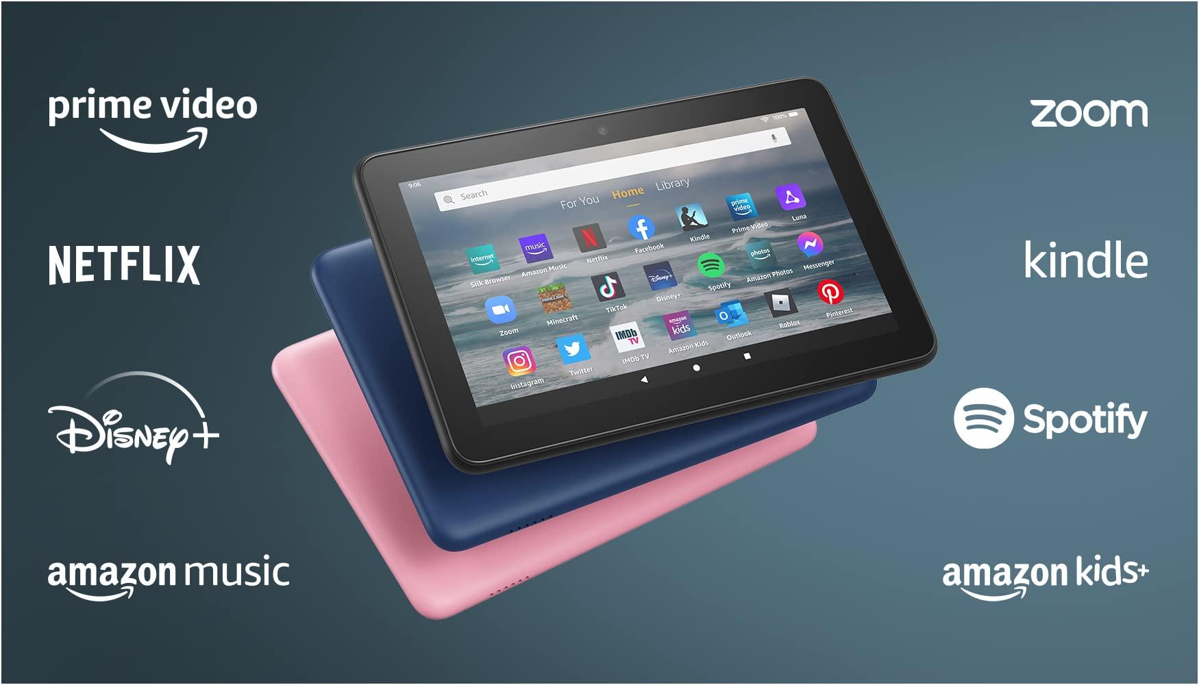 Like-New Amazon Fire 7 tablet (newest model) 7” display, read and watch, under $60 with 10-hour battery life, 16 GB, Black - Image 8