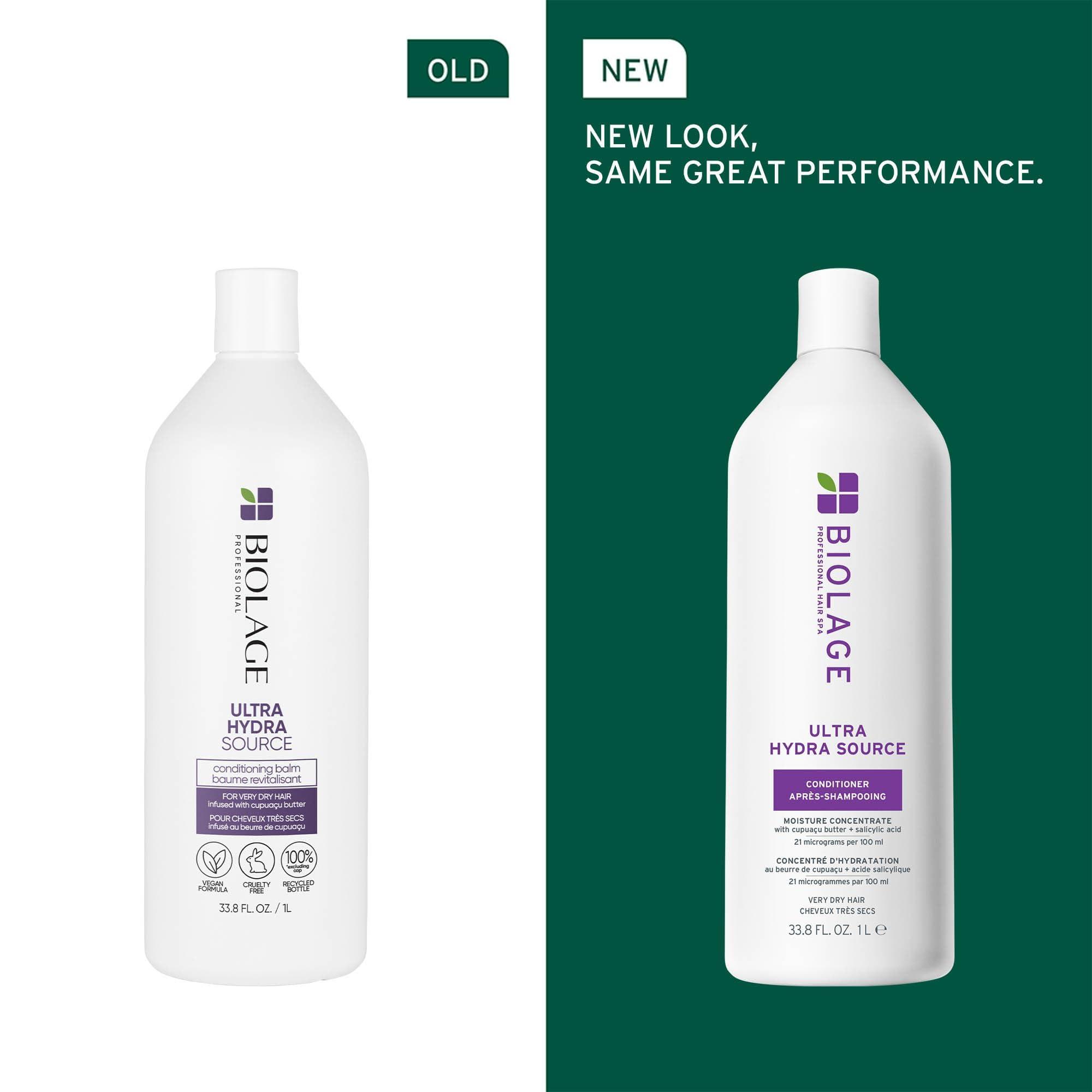 Biolage Ultra Hydra Source Conditioner - Intensely Condition, For Very Dry, Thick, Coarse Hair, Infused with Micro-dosed with Cupuaçu Butter & Salicylic Acid - Image 2