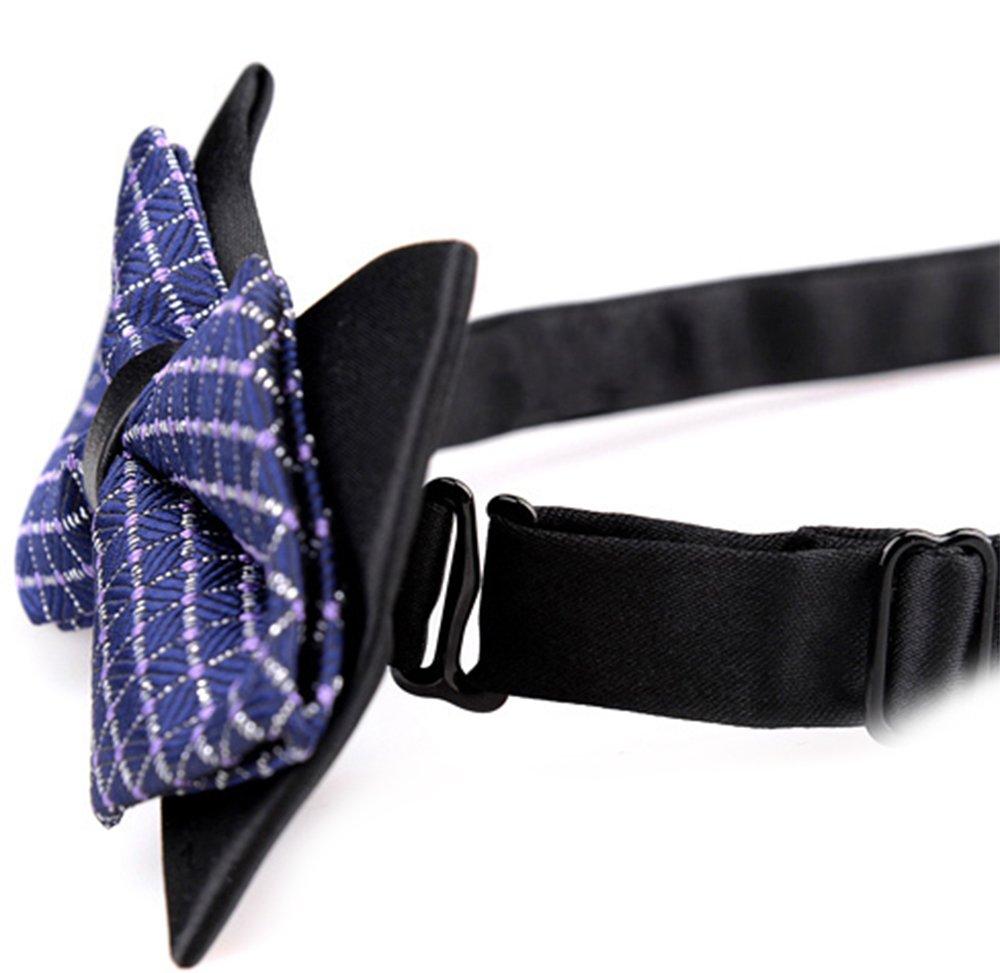 Flairs New York Gentleman's Diamond Pointed Pre-Tied Bow Tie - Image 3