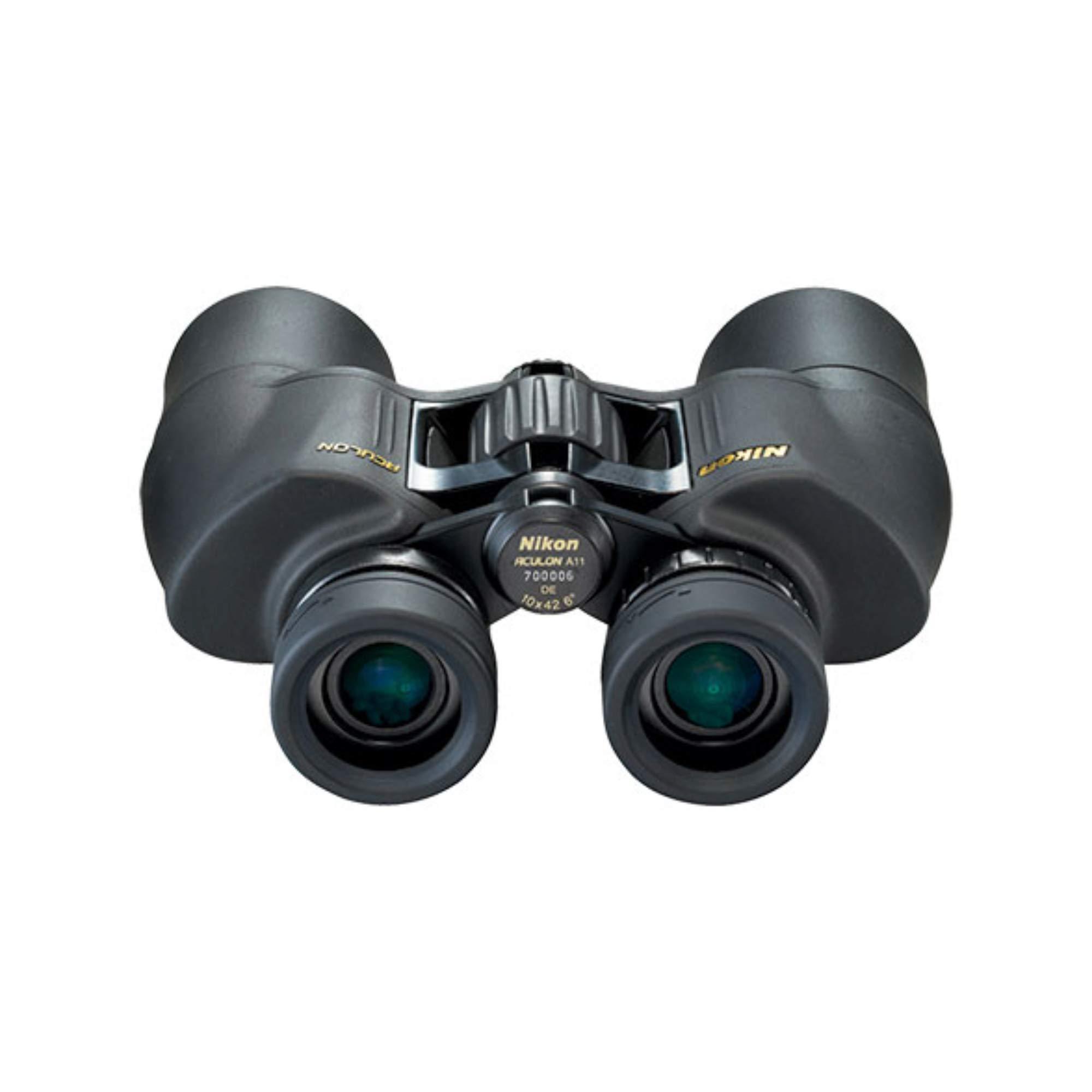 Nikon ACULON A211 10x42 Binocular | Multilayer coating, Porro prism Binocular with turn and slide eyecups, Tripod Adaptable | Official Nikon USA Model - Image 2