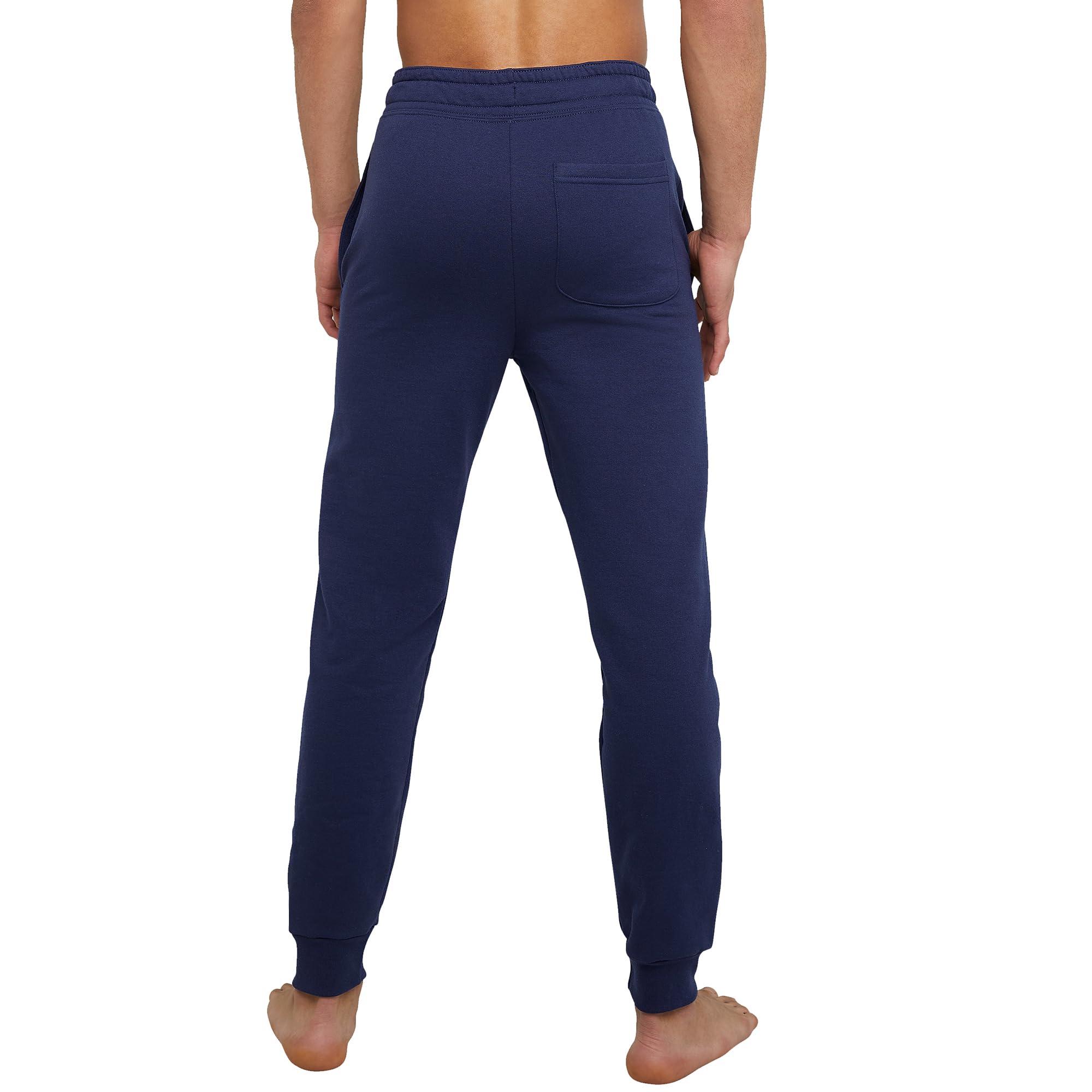 Hanes EcoSmart Jogger Sweatpants, Men's Midweight Fleece Lounge Pants, 30.5" - Image 2