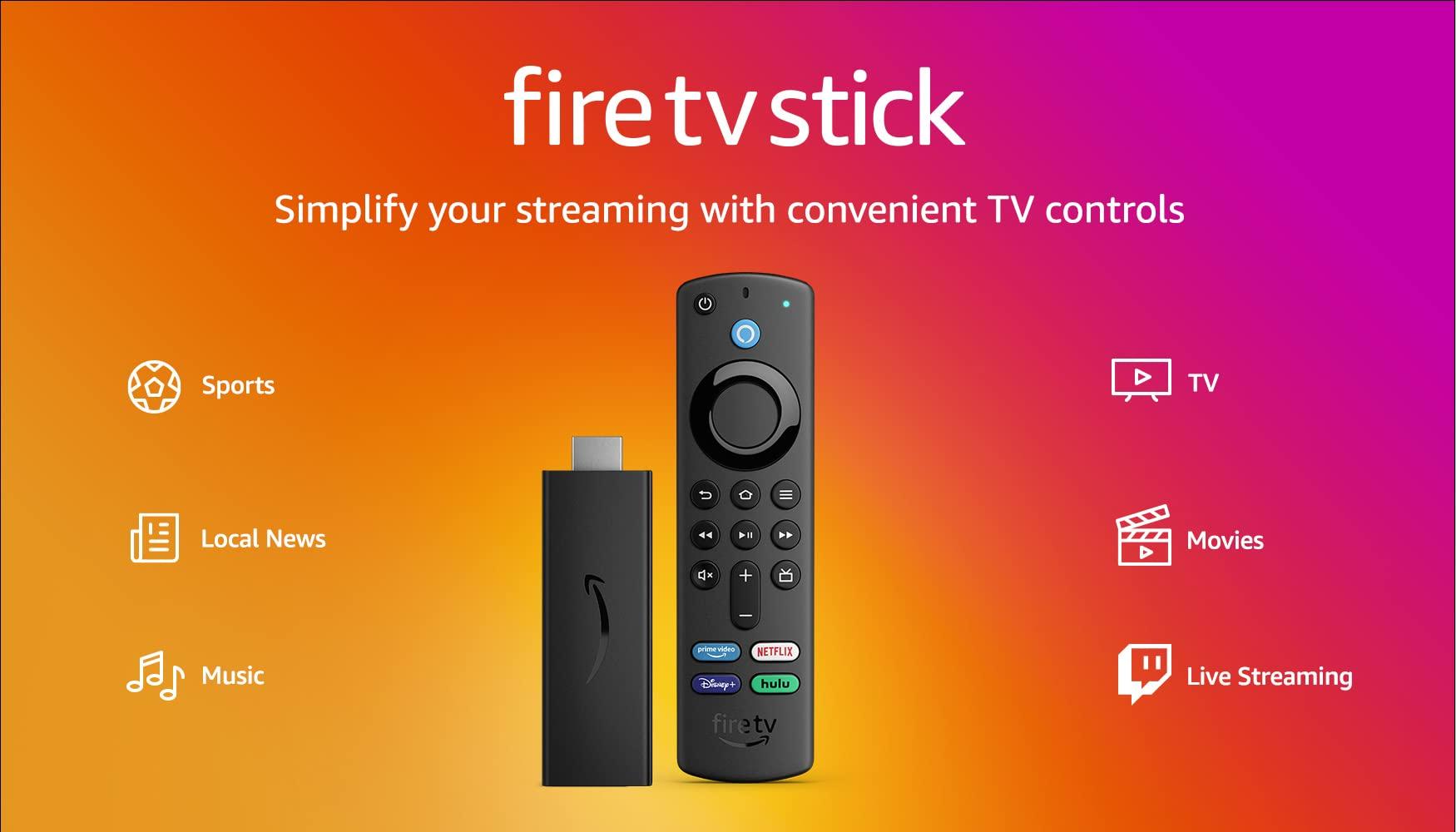 Amazon Fire TV Stick, sharp picture quality, fast streaming, free & live TV, Alexa Voice Remote with TV controls - Image 18