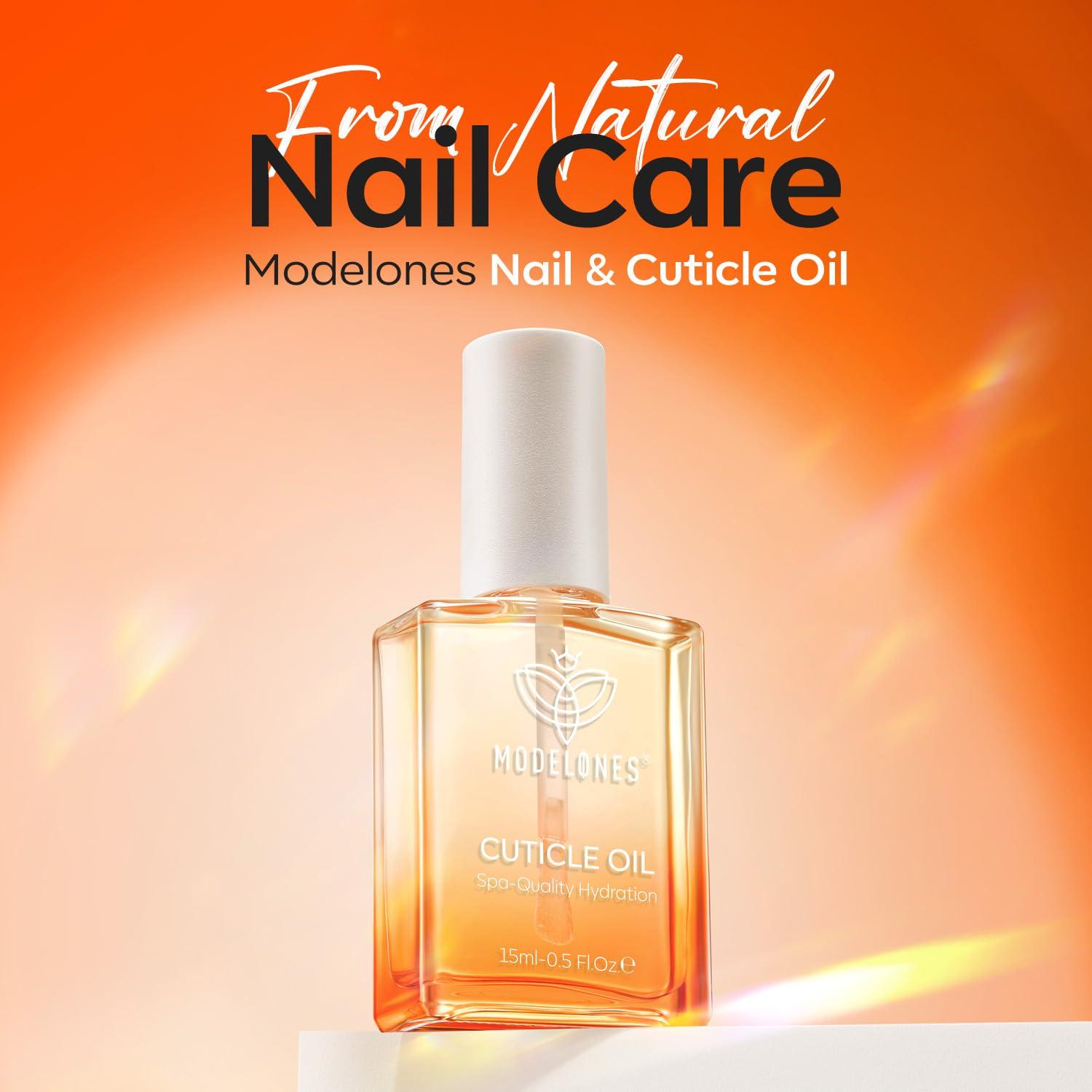 modelones Cuticle Oil Nail Strengthener and Growth Nail Growth Oil Repairs Cuticle & Promote Nail Care Moisturize Dry Skin 15ml - Image 8