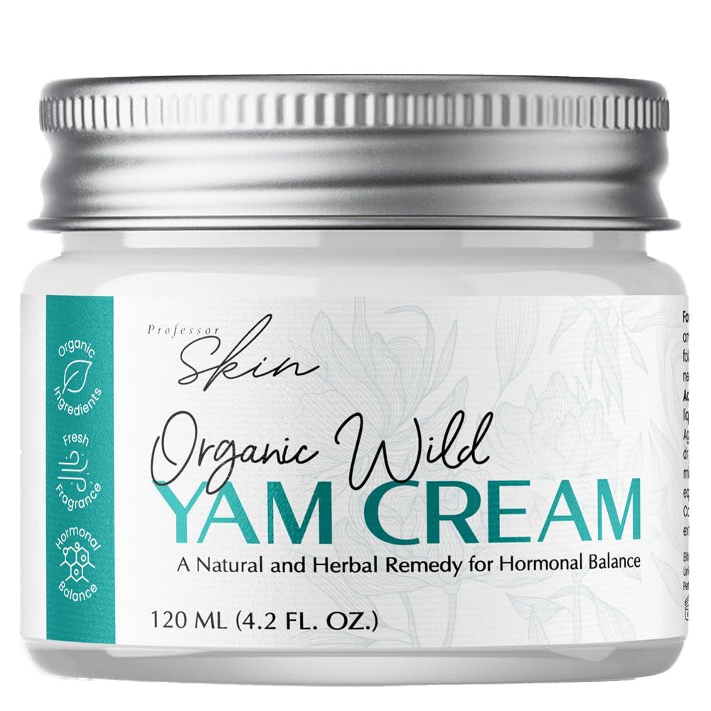 Wild Yam Cream 4.2 OZ | Wild Yam Cream For Hormone Balance & Menopause Relief | 100% All Natural Ingredients