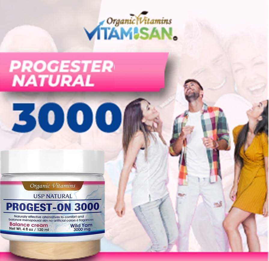 Wild Yam Balancing Cream for Women – with Vitamin E, Coconut Oil & Hyaluronic Acid – 1500mg Natural Extract – Menopause & Skin Support, 4 oz - Image 4