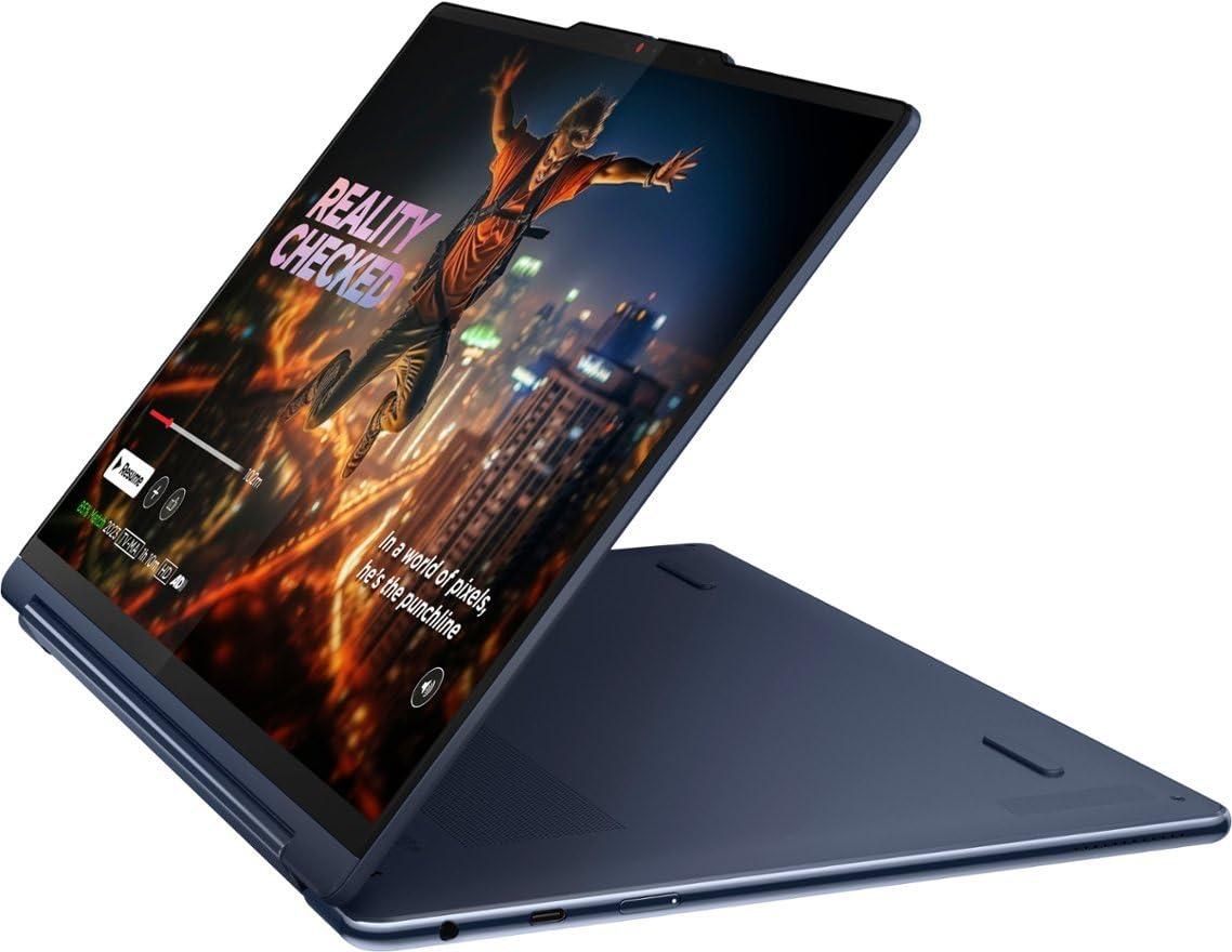Lenovo Yoga 9i AI Powered 2-in-1 Laptop 14.0" 120 Hz Touchscreen OLED 2.8K (Intel Ultra 7-155H, 16GB LPDDR5X, 1TB SSD, Active Pen, Backlit KYB, FP Reader, 2 Thunderbolt 4, Win 11 Home) w/DKZ Hub - Image 5