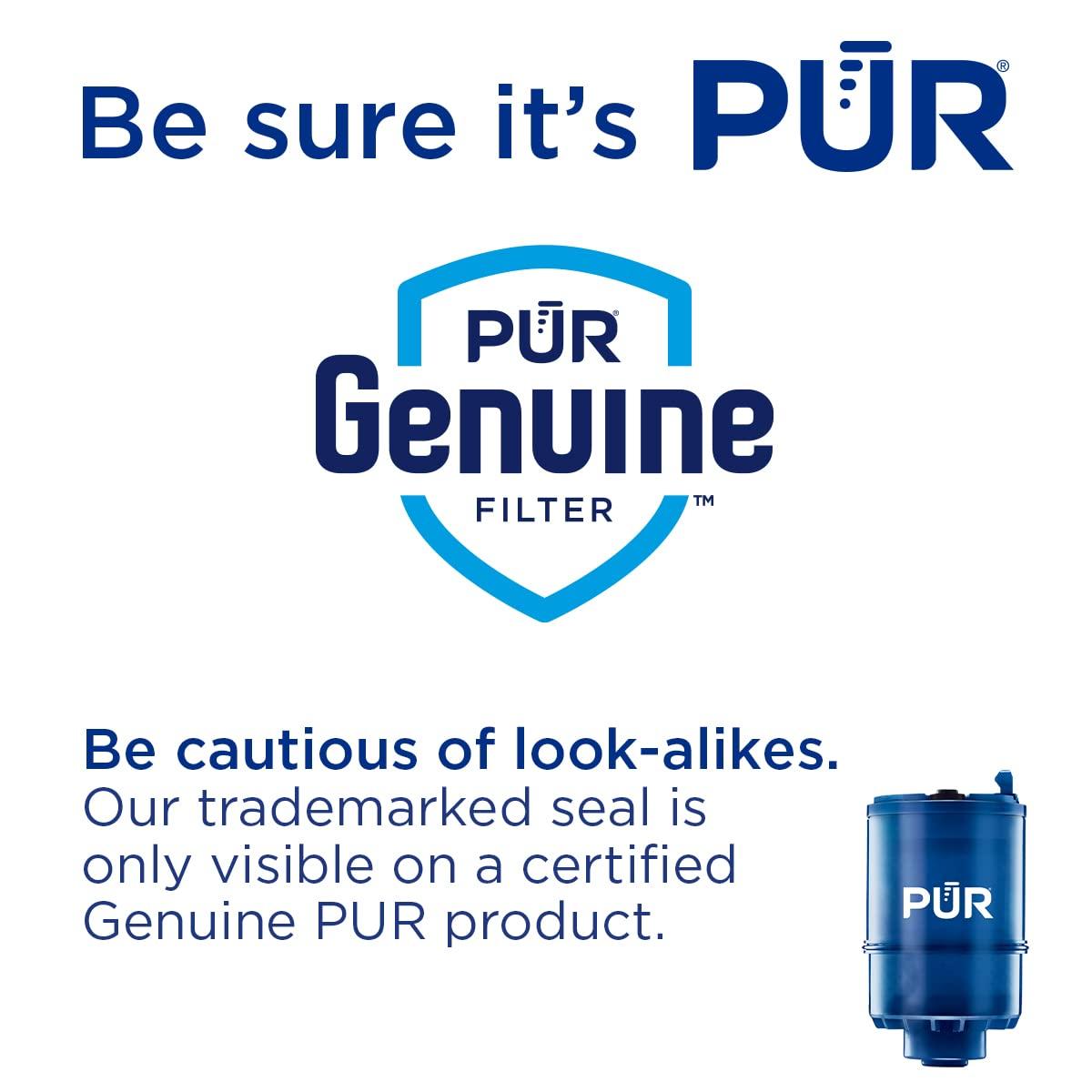 PUR PLUS Horizontal Faucet Mount Water Filtration System with 3-in-1 Lead Reducing Filter for Great-Tasting Filtered Tap Water, Lasts 100 Gallons, Fits Most Kitchen or Bathroom Faucets, Metallic Grey - Image 6