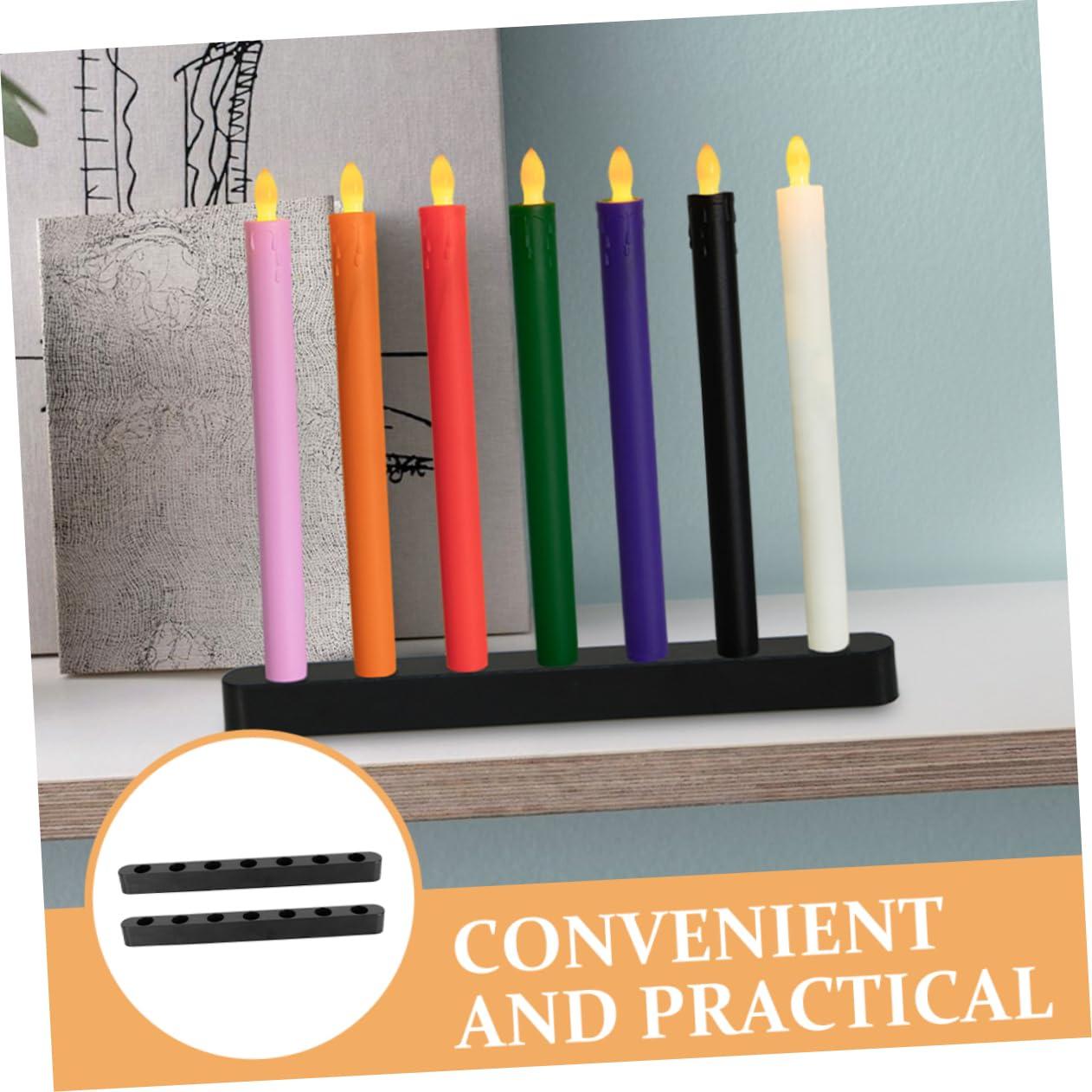 LIFKICH 2pcs Candlestick Holders Stable Centerpiece for Weddings Parties and Romantic Dinners Decorative Candle Holders for Home and Event Decor - Image 5