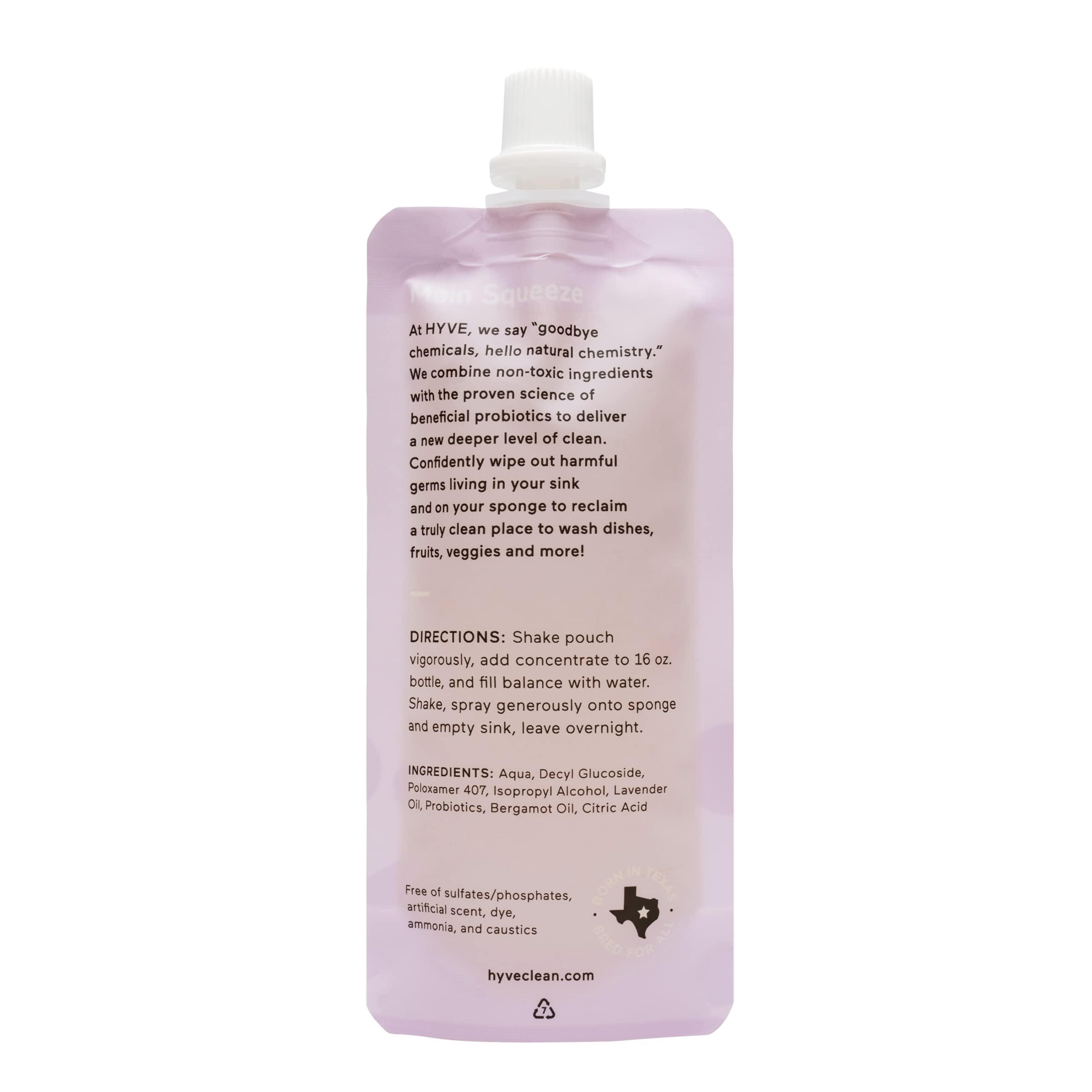 Hyve Overtime Multi Surface Cleaner, Lavender & Bergamot, 2 Fluid Ounces Concentrate - Image 2