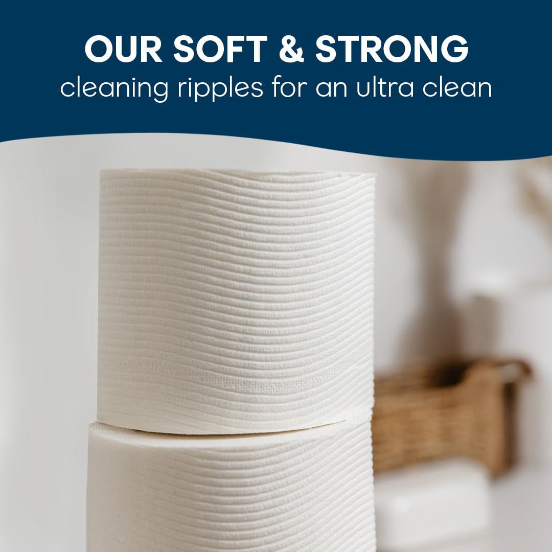 Cottonelle Ultra Clean Toilet Paper, 9 Mega Rolls = 36 Regular Rolls, Packaging May Vary - Image 3